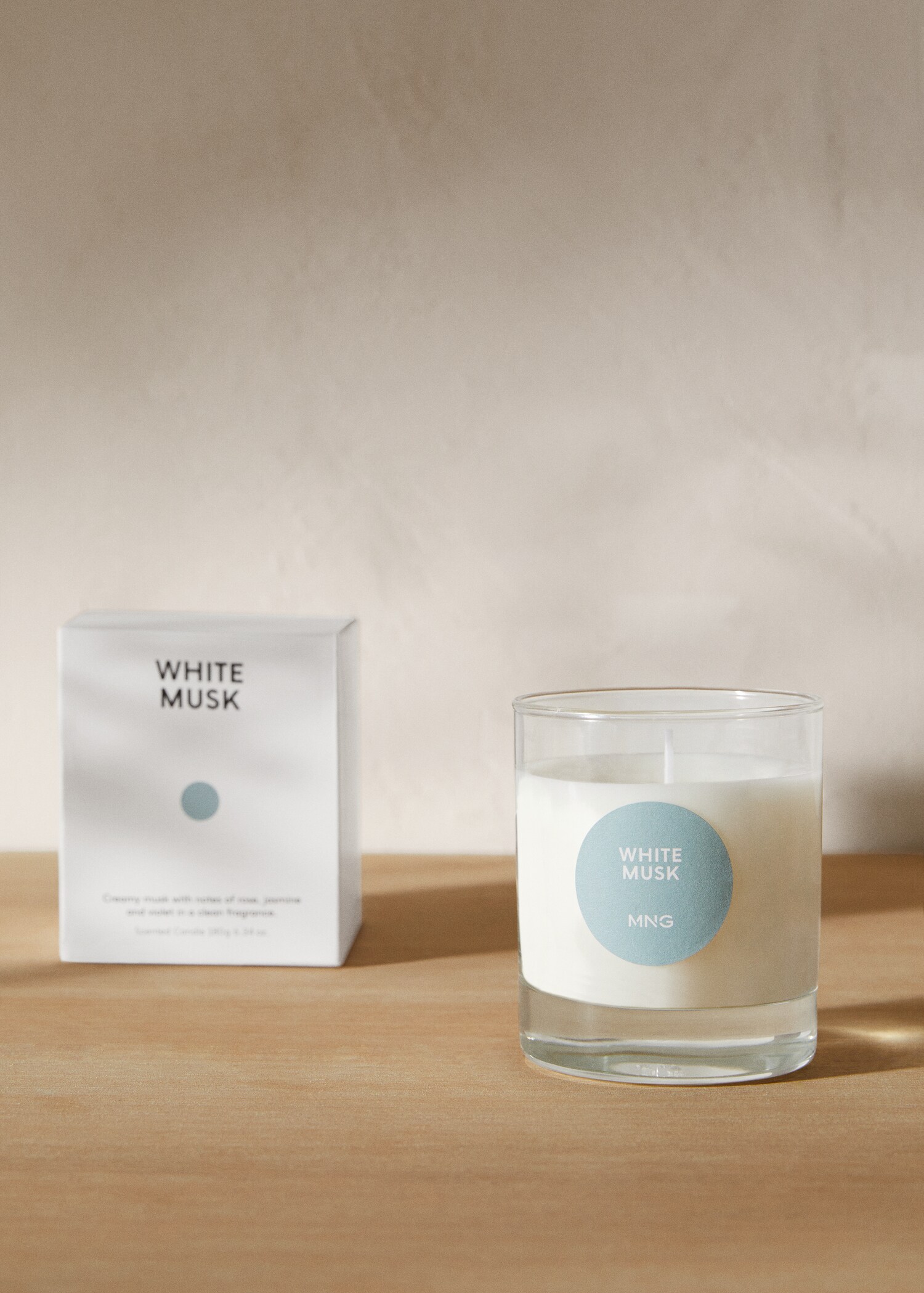 Duftlys White Musk - Total bildeutsnitt