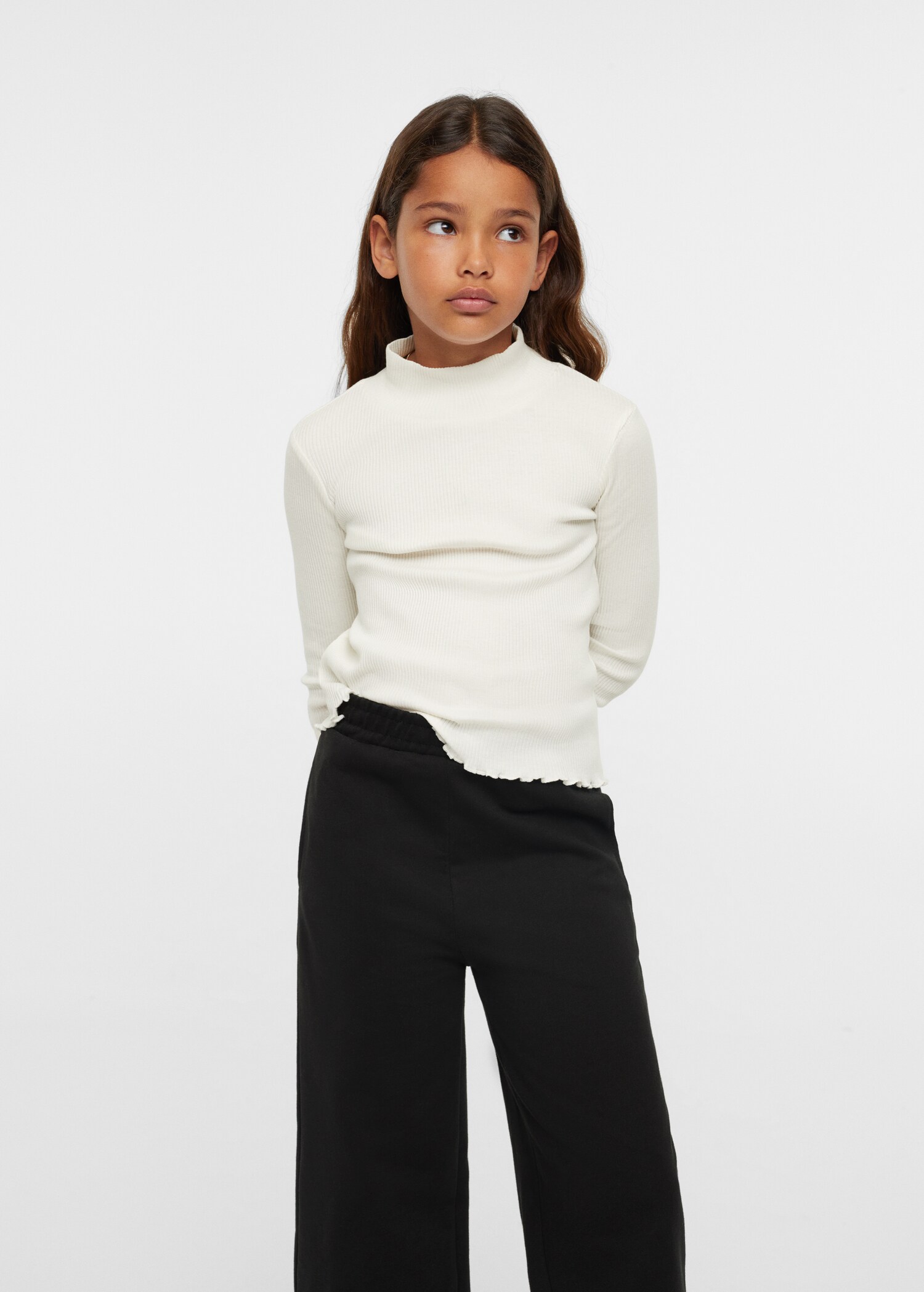 Culotte jogger trousers - General plane