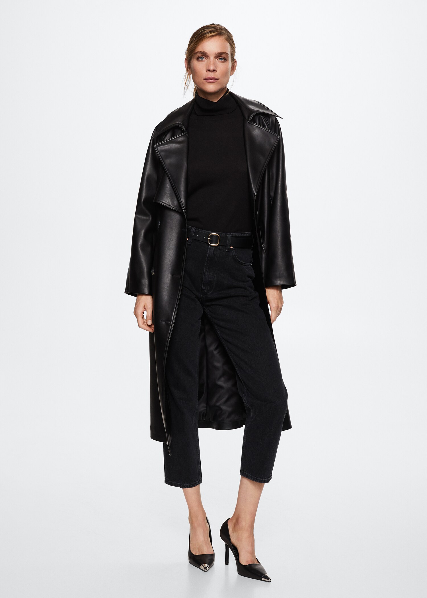 Mom high-waist jeans - General plane