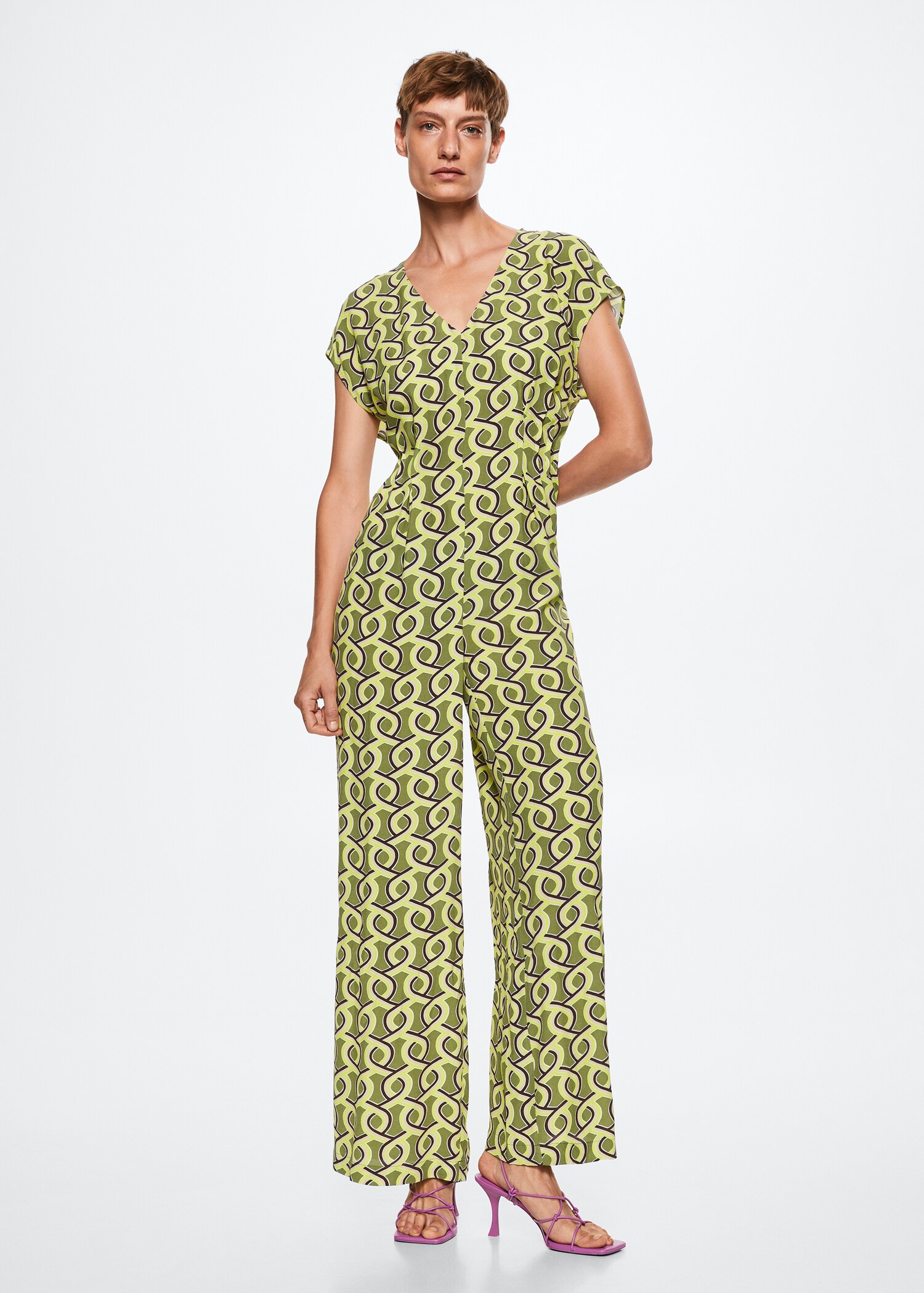 Overall mit plissierten Details - Allgemeine Ansicht