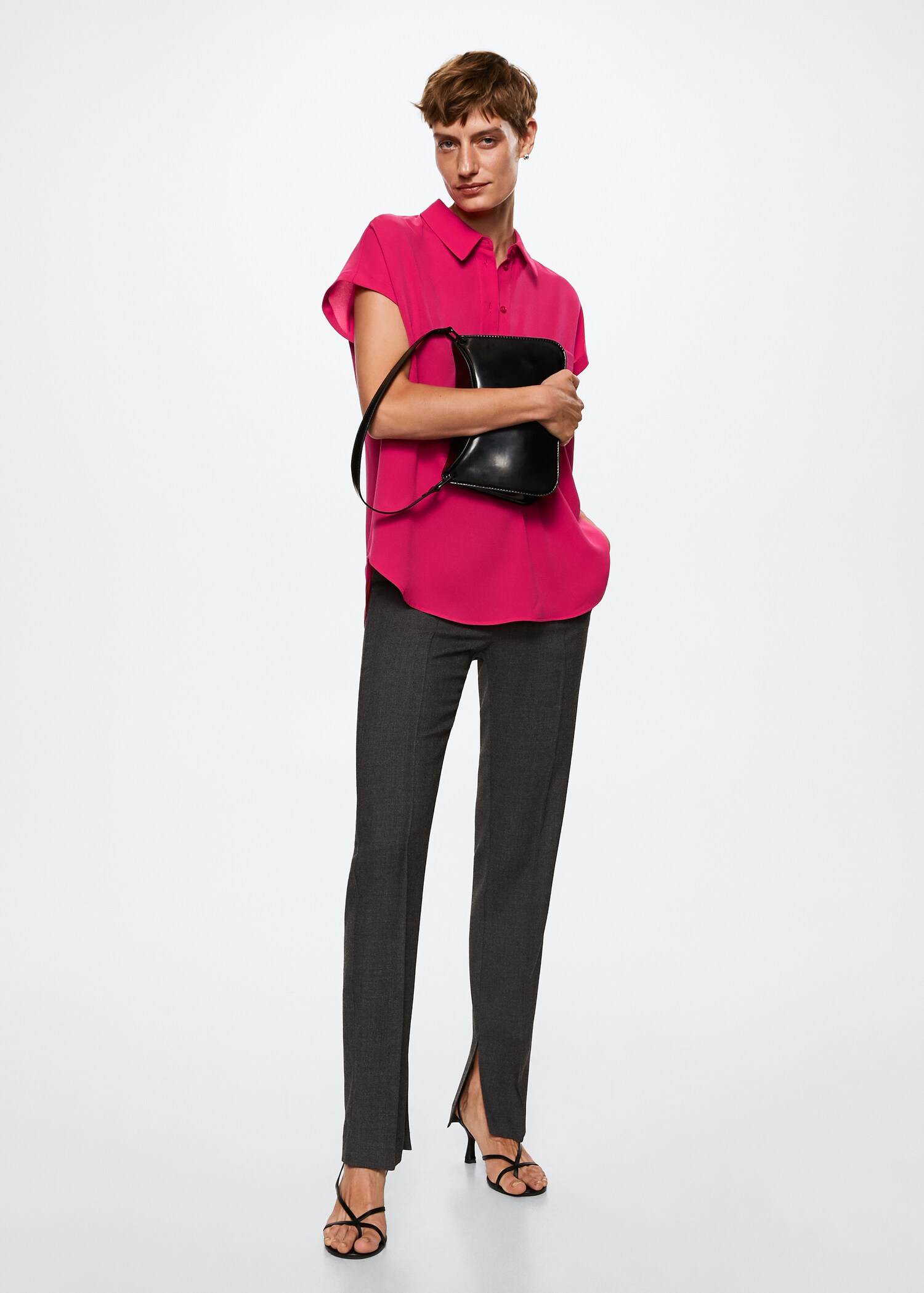 Flowy pocket blouse - General plane