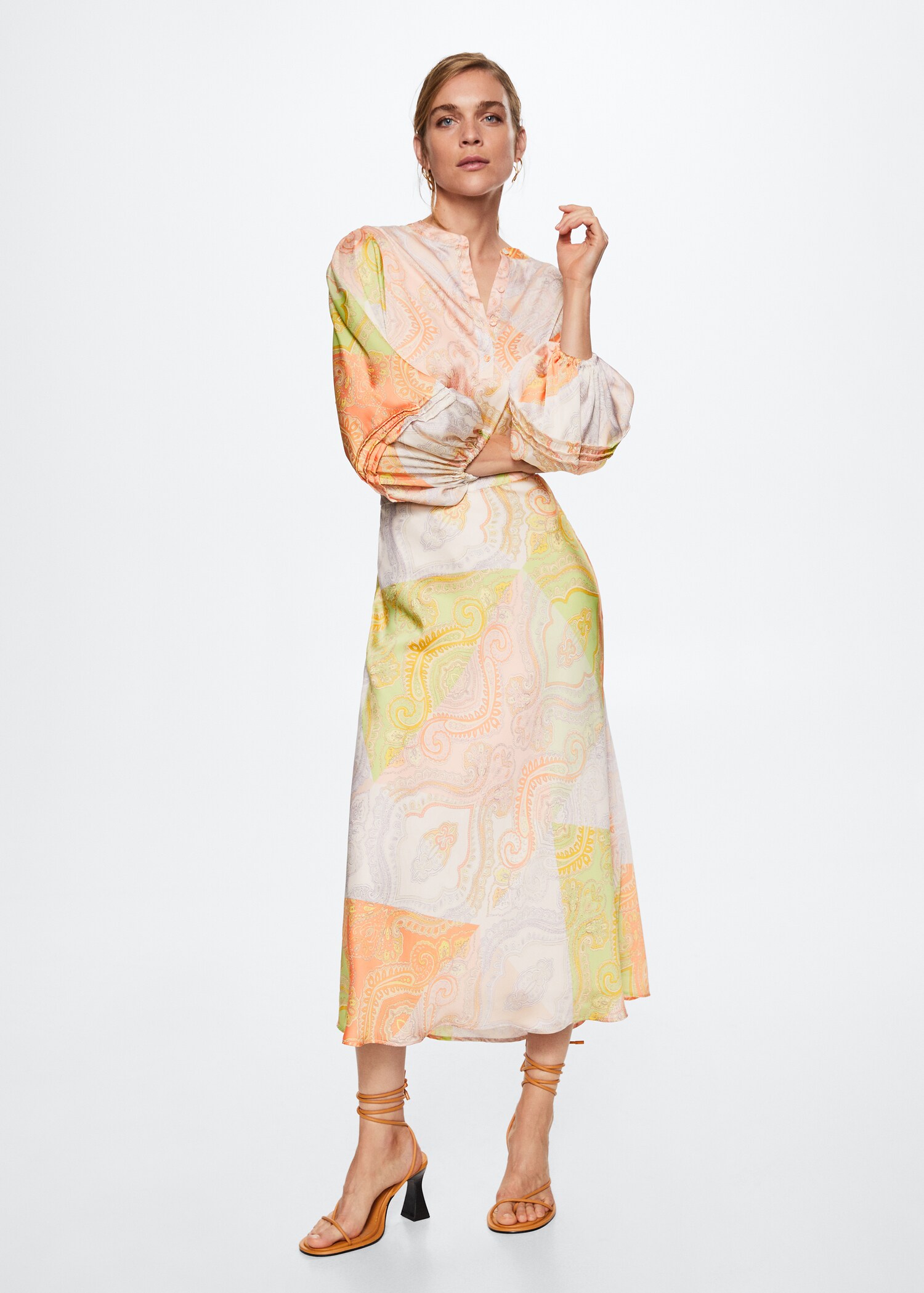 Blusa estampado paisley - Plano general