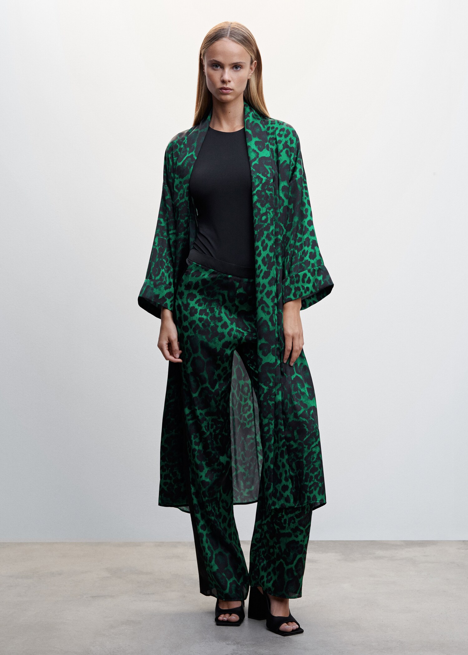 Pantalon fluide léopard  - Plan général