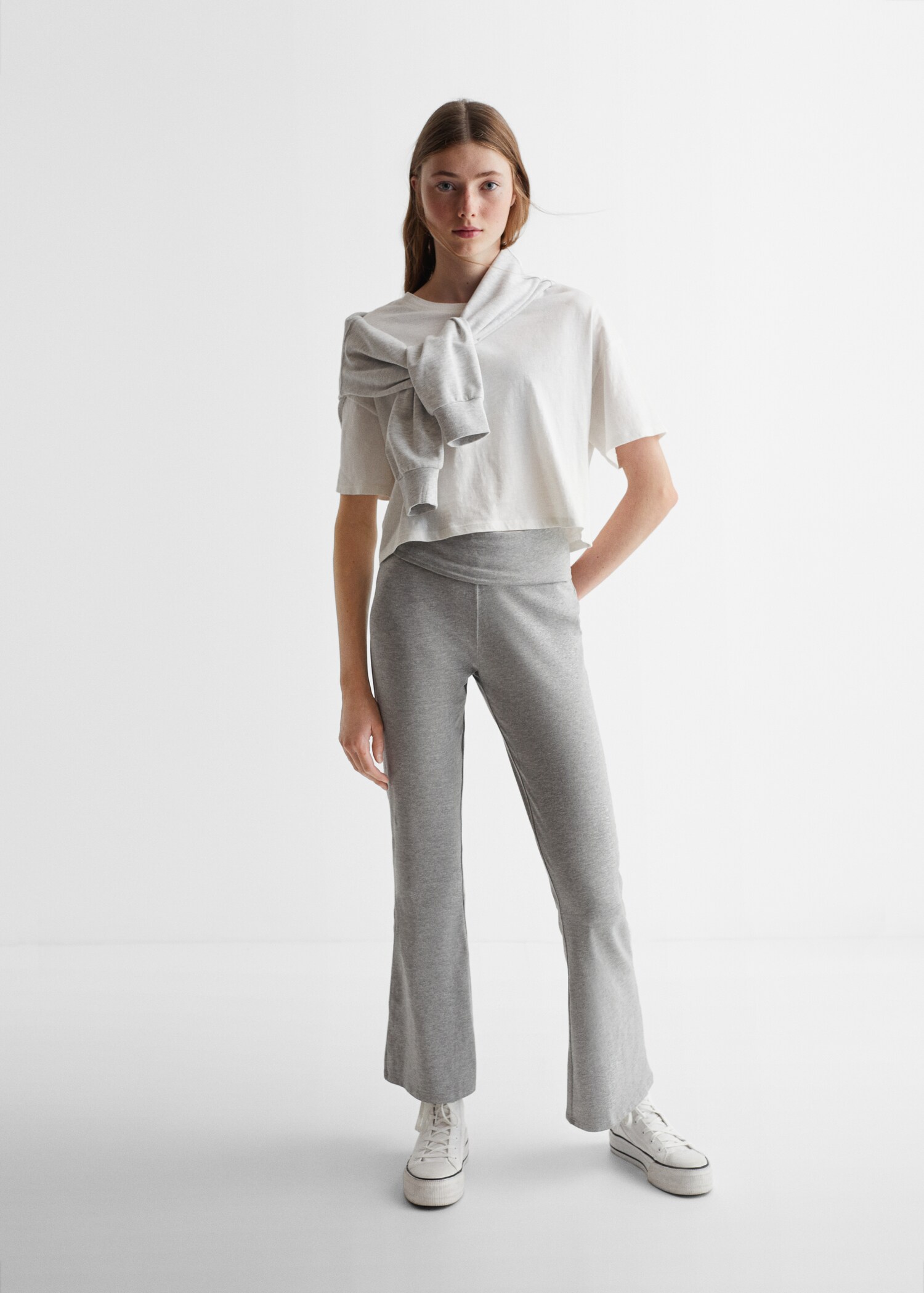 Flared legging - Overzichtstekening