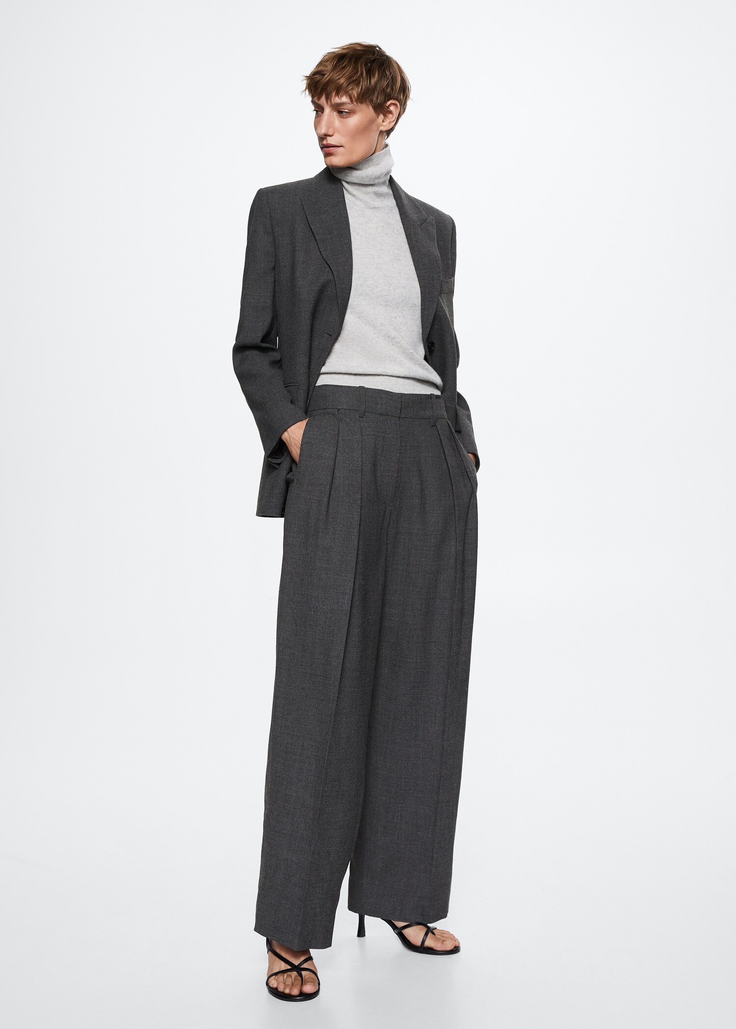 Wool suit pants - General plane