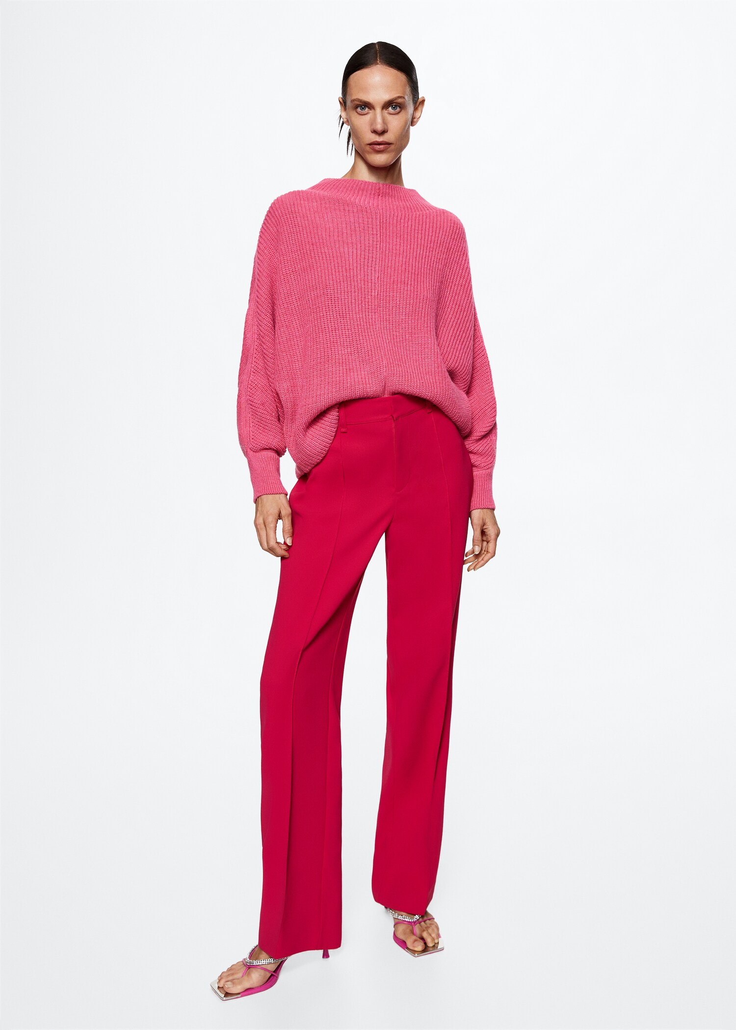 Chunky-knit sweater - General plane