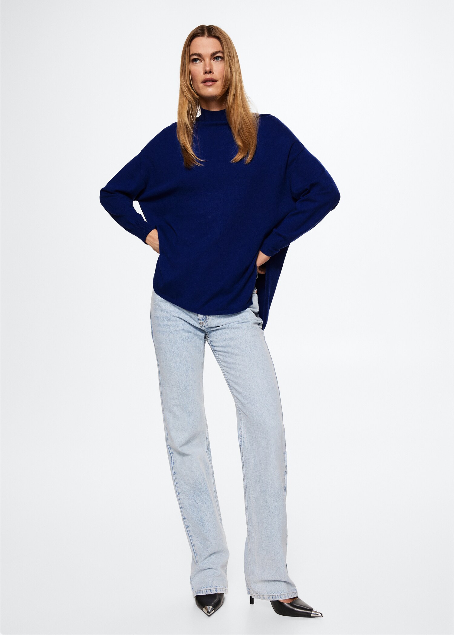 Fine Perkins neck sweater - General plane