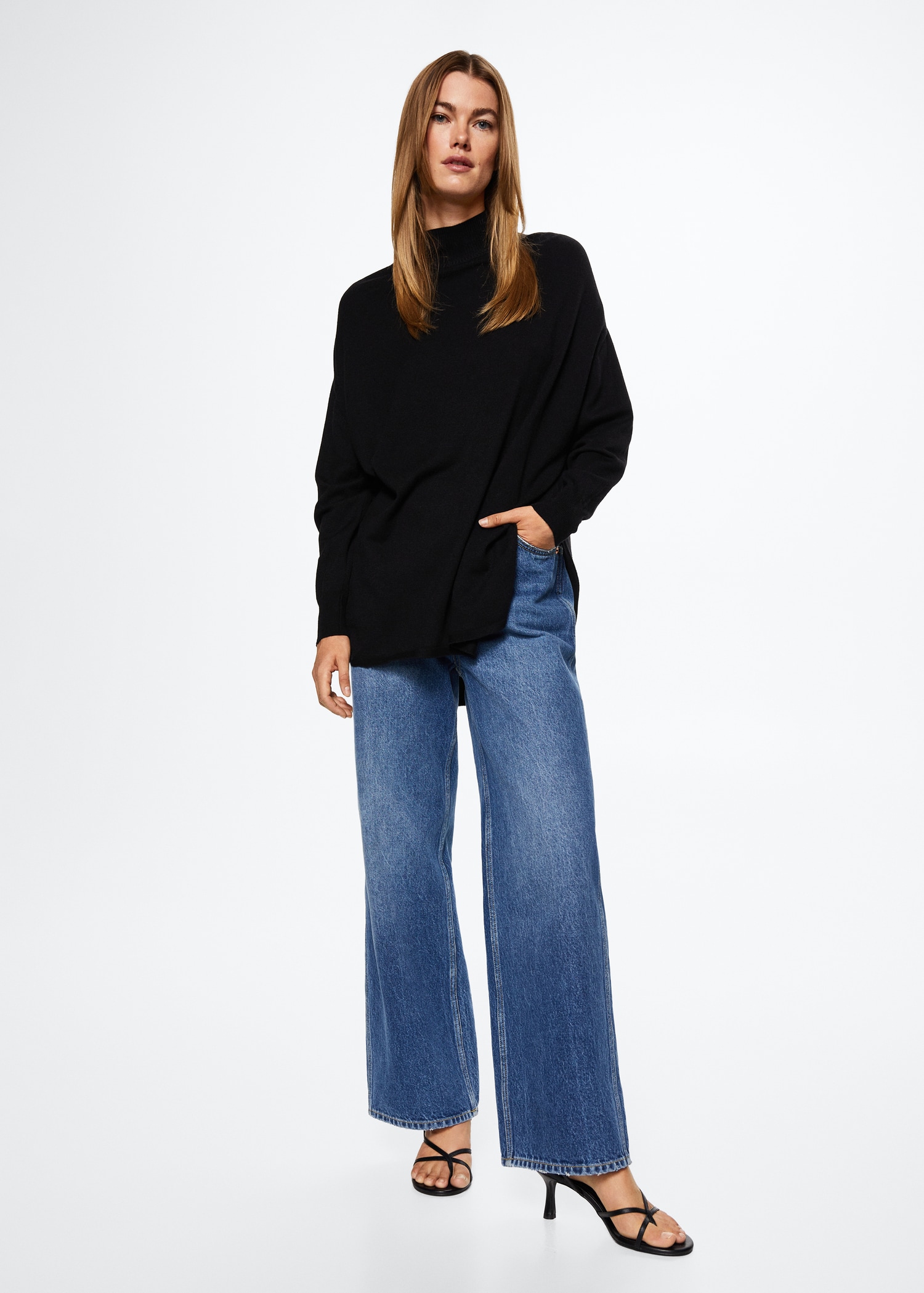 Fine Perkins neck sweater - General plane