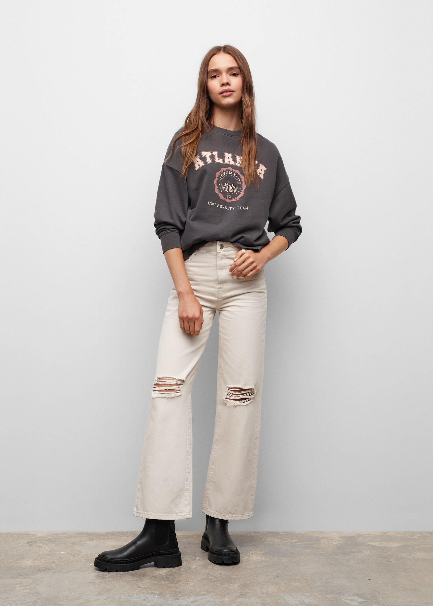 Print Atlanta sweater - General plane