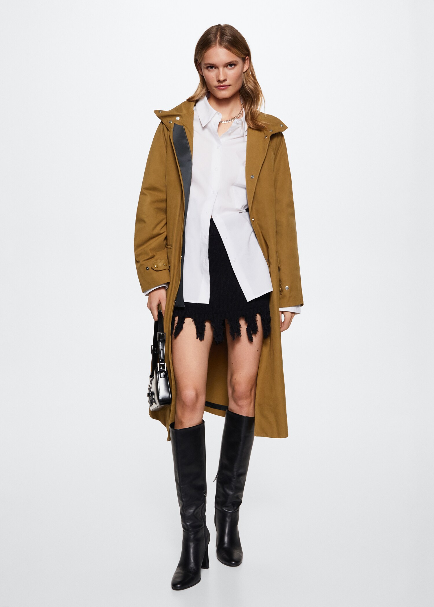 Inner jacket waterproof parka - General plane