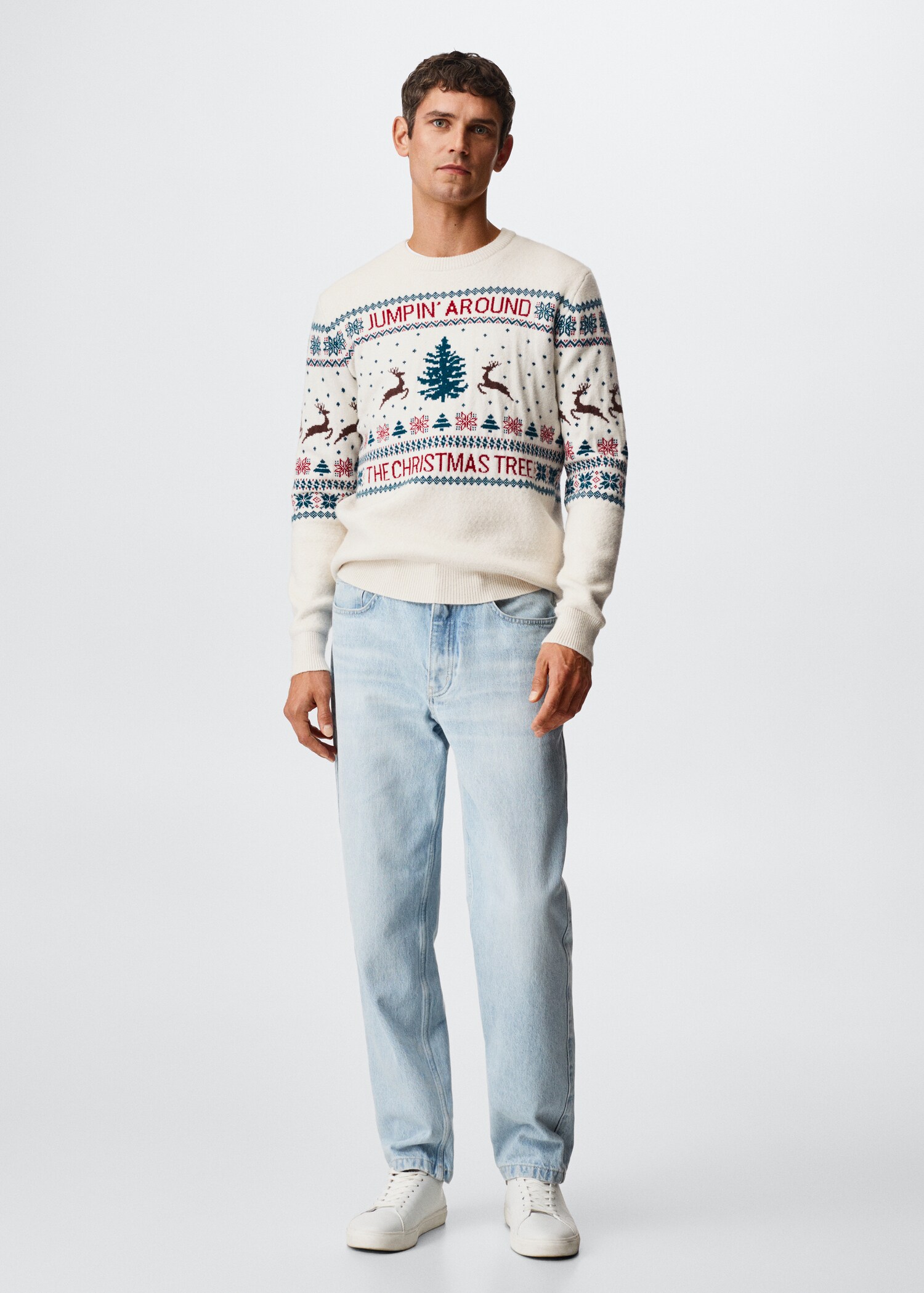 Christmas jacquard sweater - General plane
