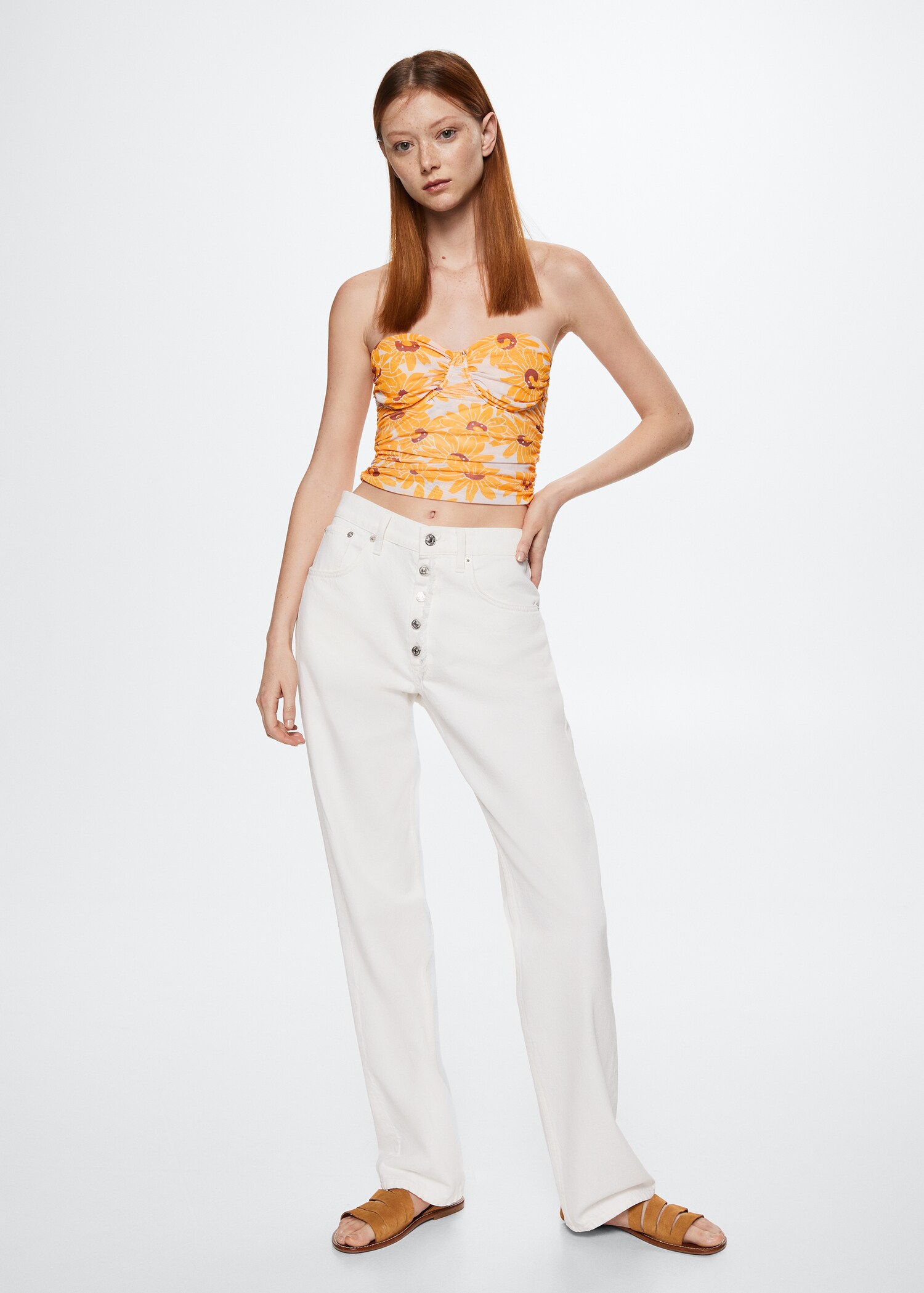 Top crop floral - Plano general