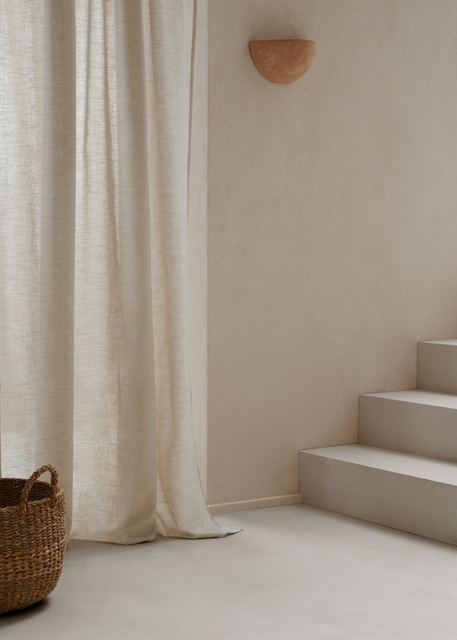 100% cotton curtain 145x260cm - General plane