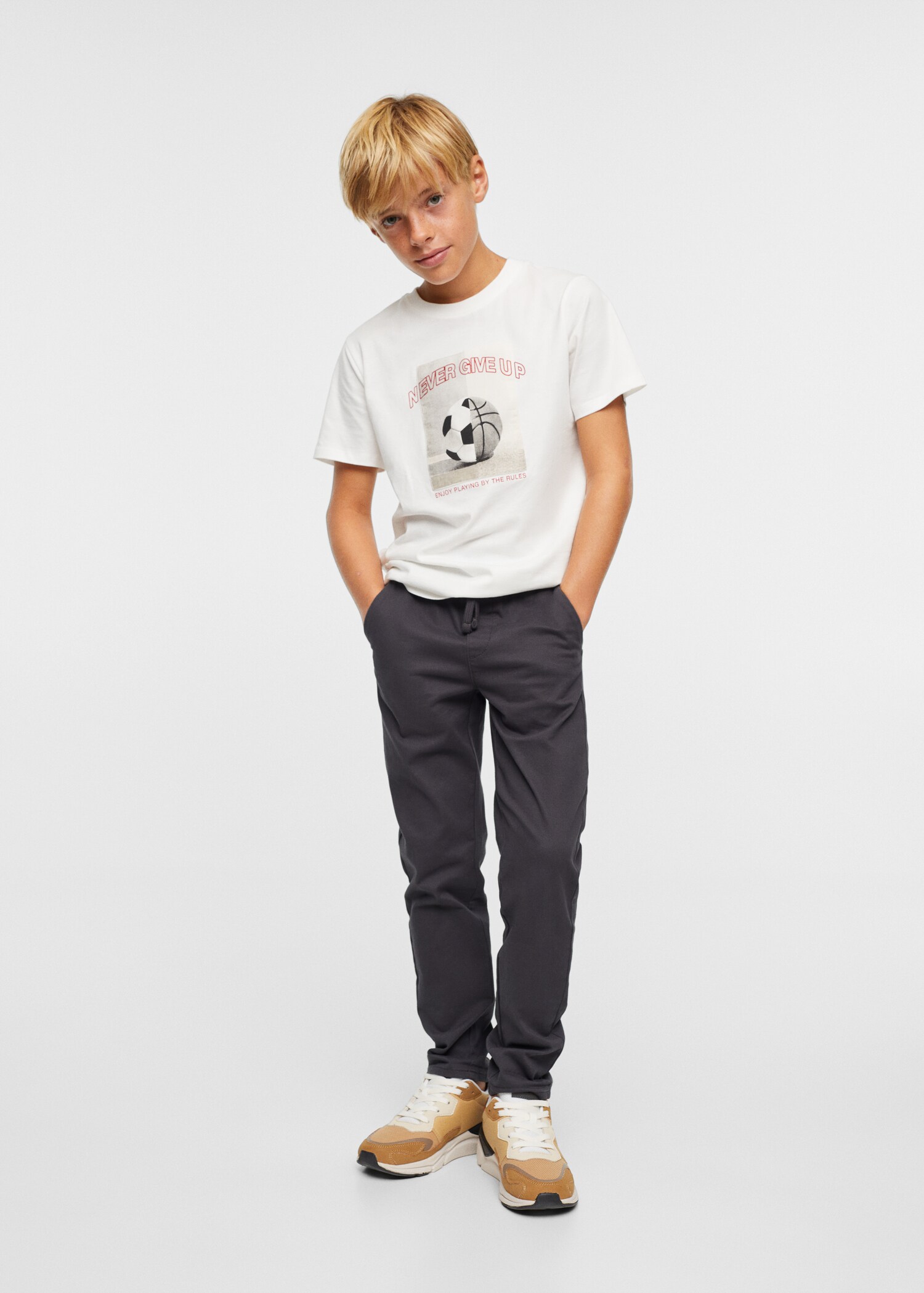 T-shirt coton imprimé - Plan général