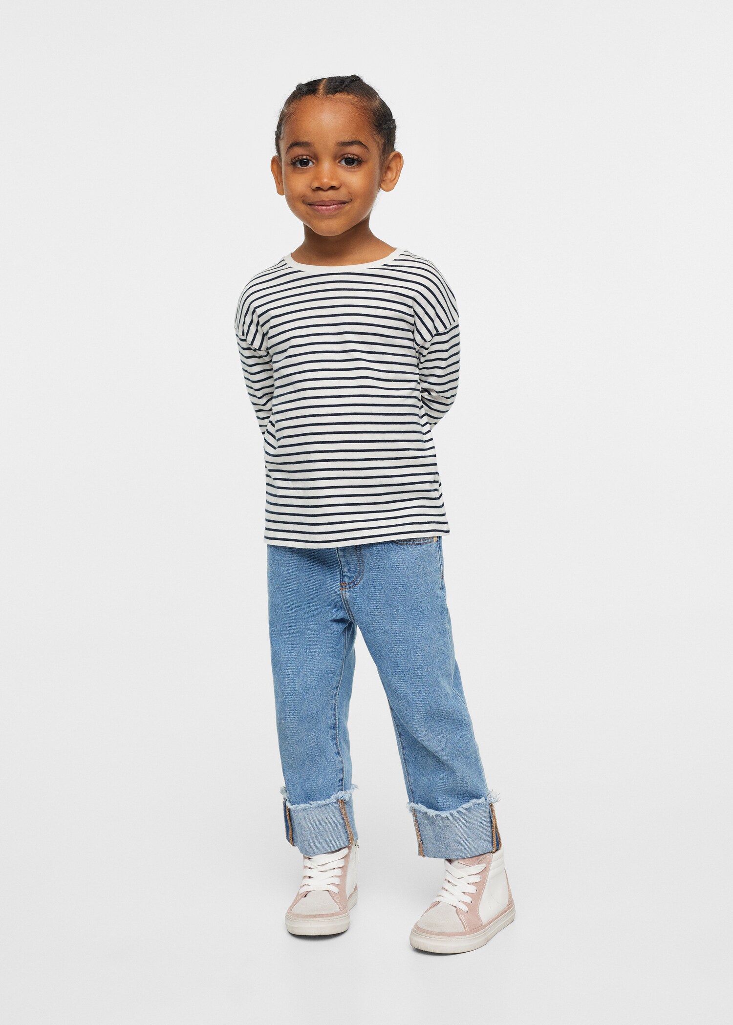Striped long sleeves t-shirt - General plane