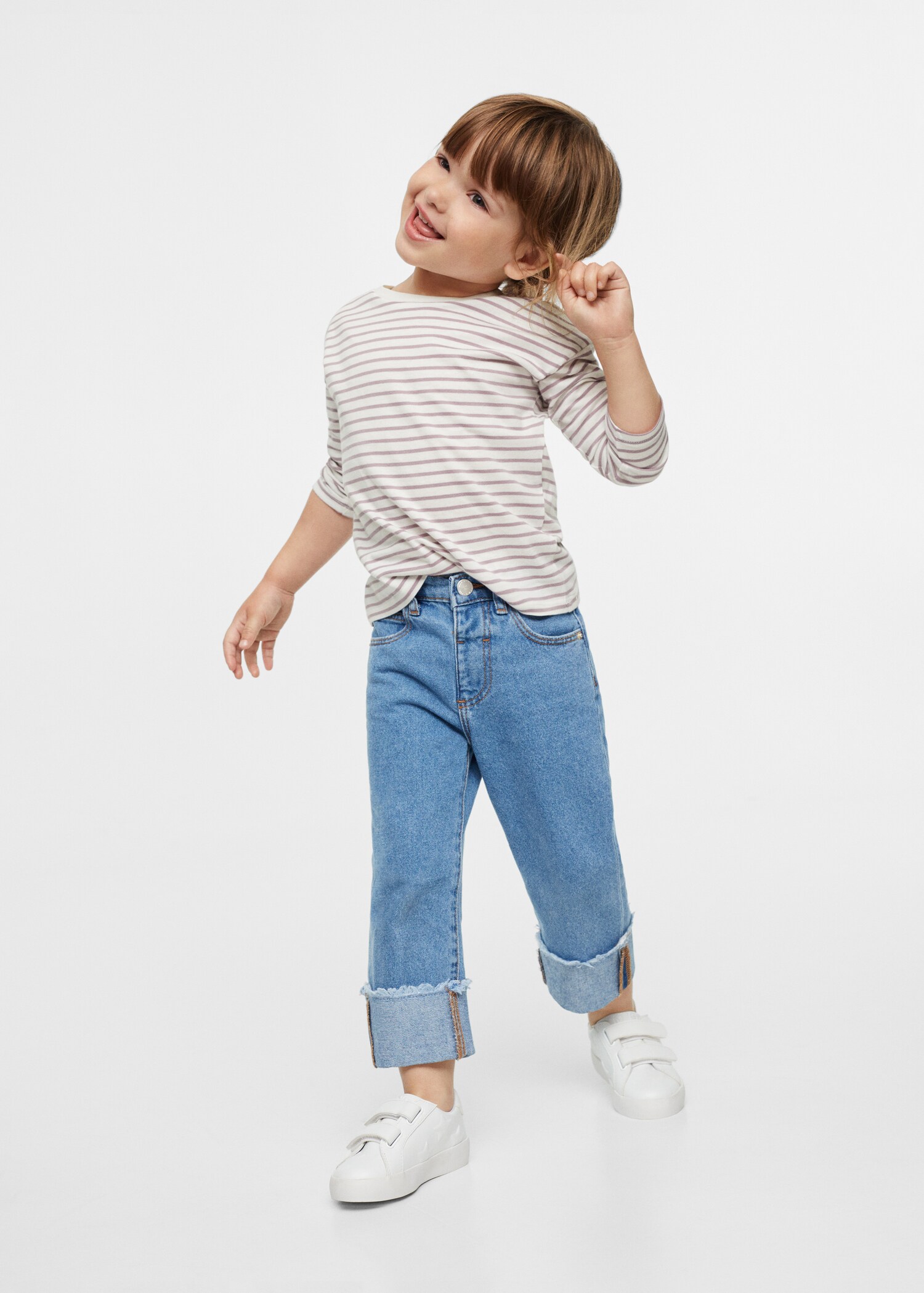 Striped long sleeves t-shirt - General plane