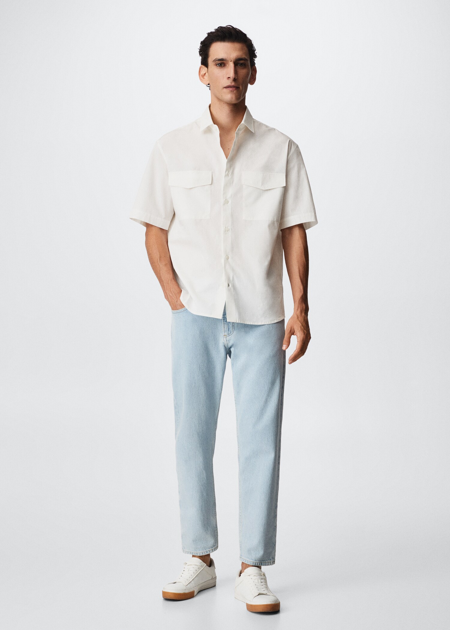 Printed short-sleeved shirt - General plane