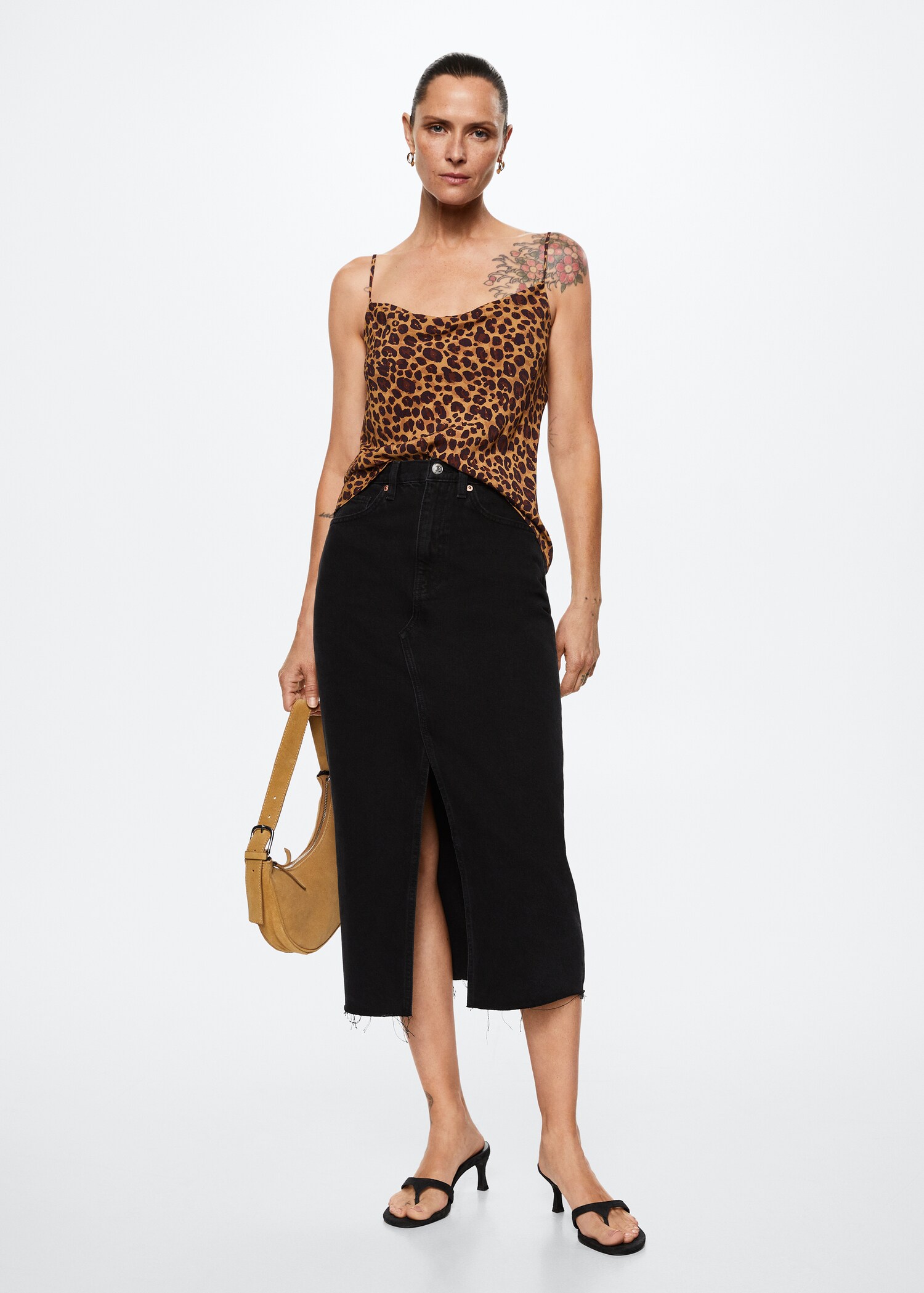 Top lencero estampado - Plano general