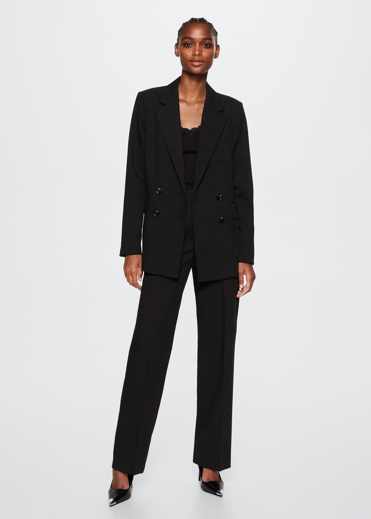 Double-breasted blazer - General plane