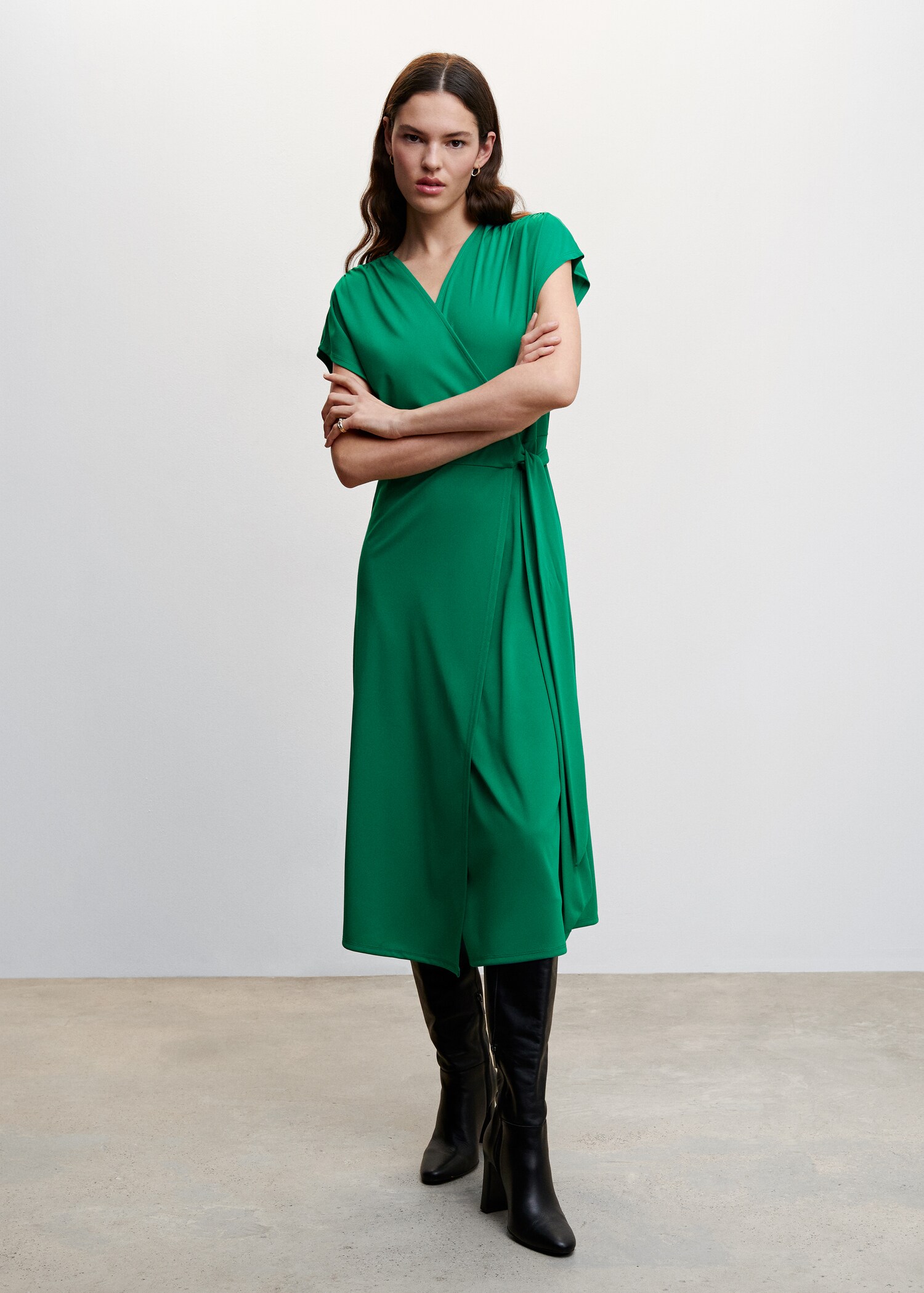 Bow wrap dress - General plane
