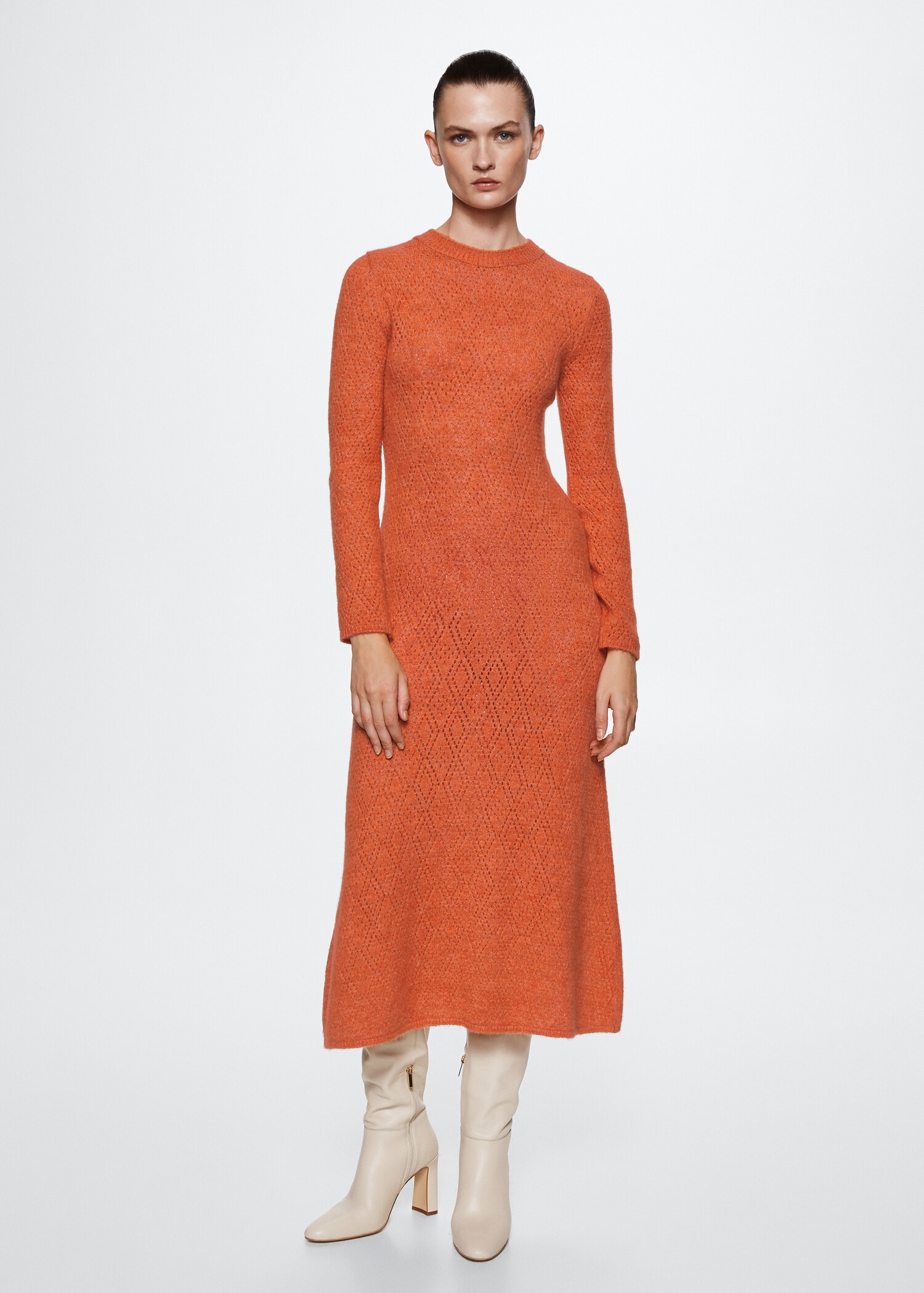 Knit openwork sweater - General plane