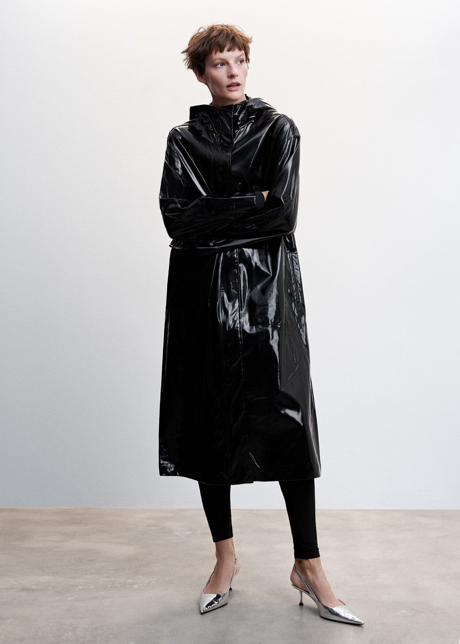 Parka vernie capuche - Plan général