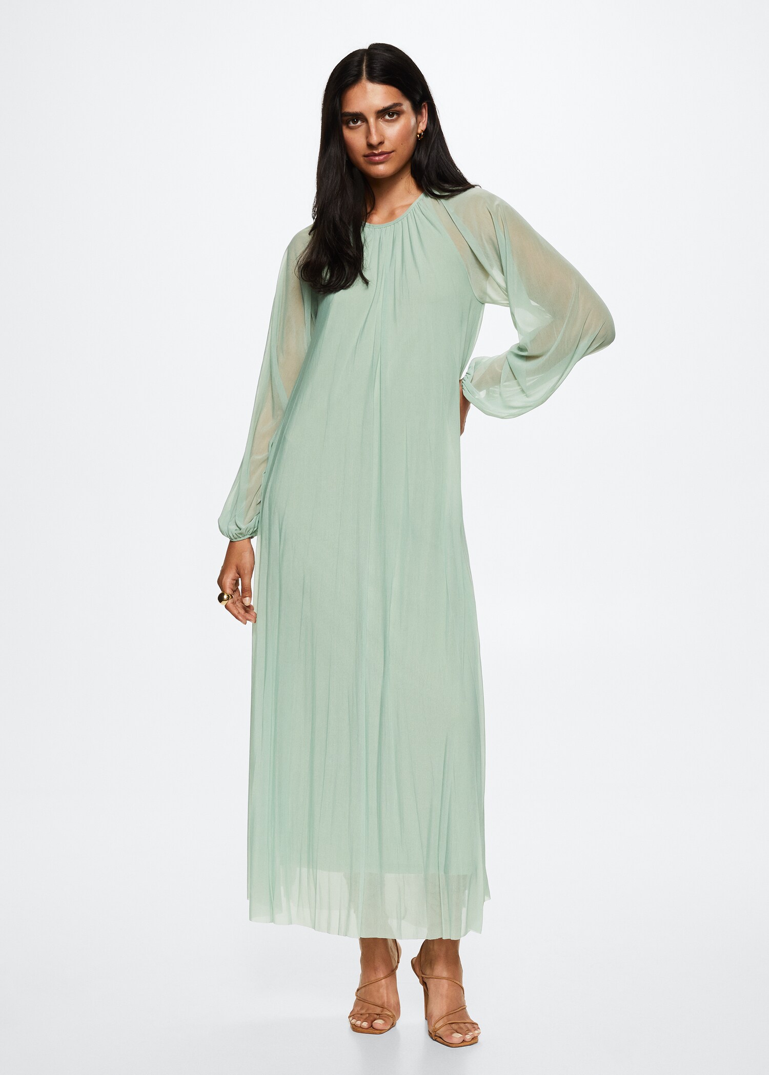 Sheer fabric dress - General plane