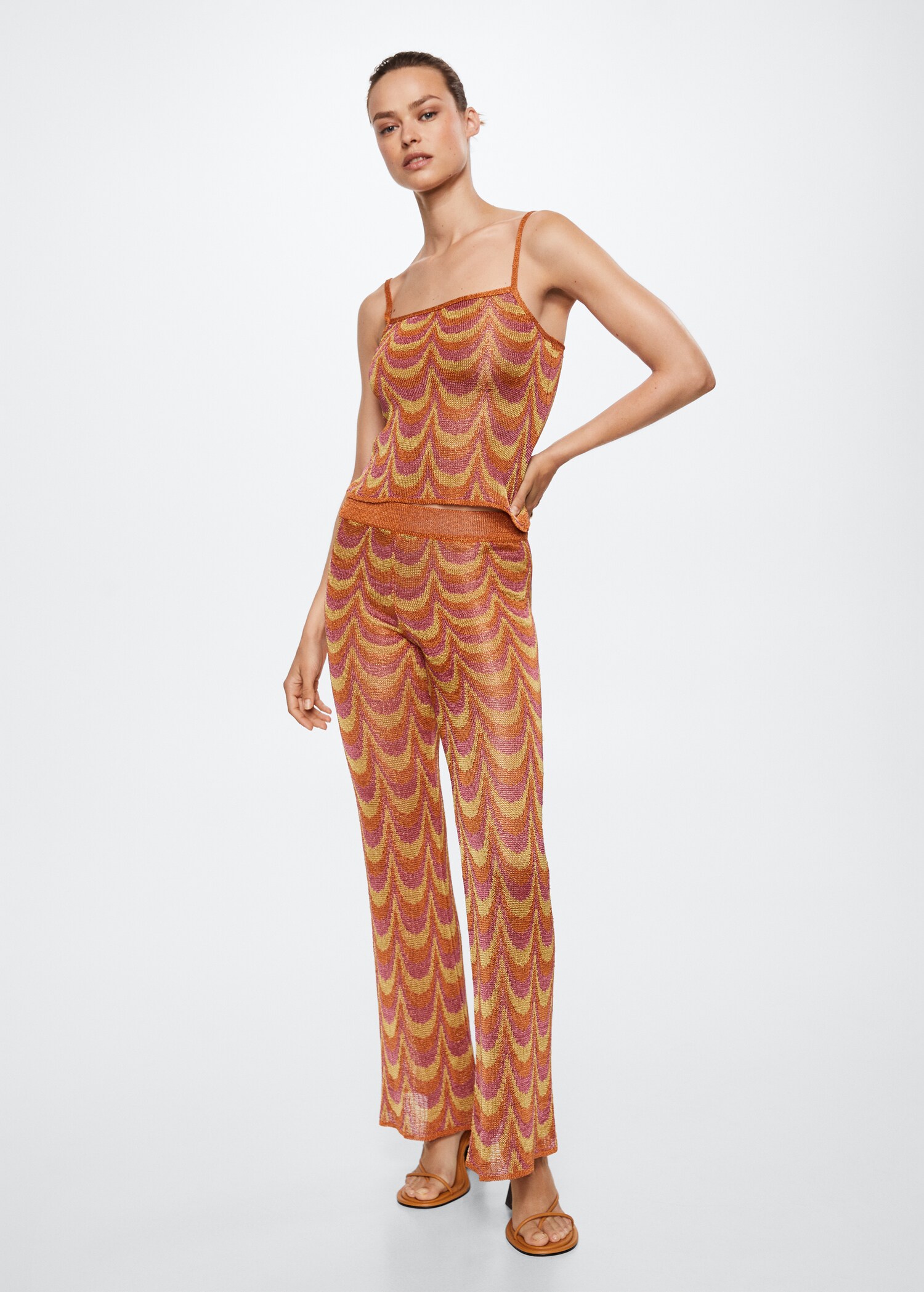 Printed knit top - General plane