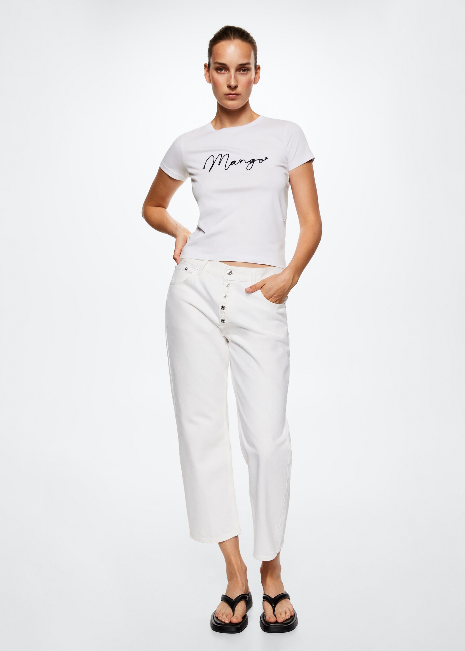 Logo cotton T-shirt - General plane