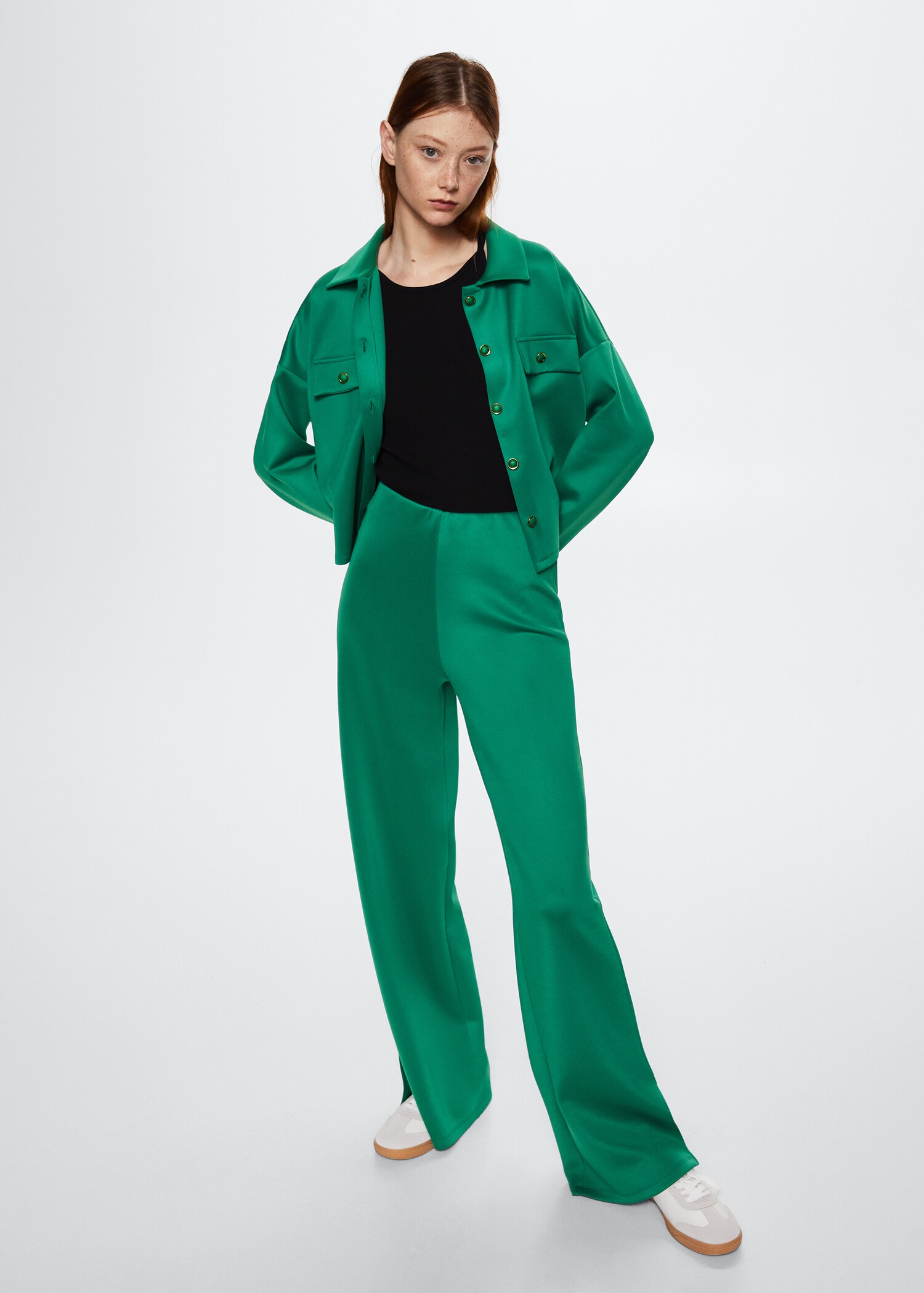 Slit hem pants - General plane