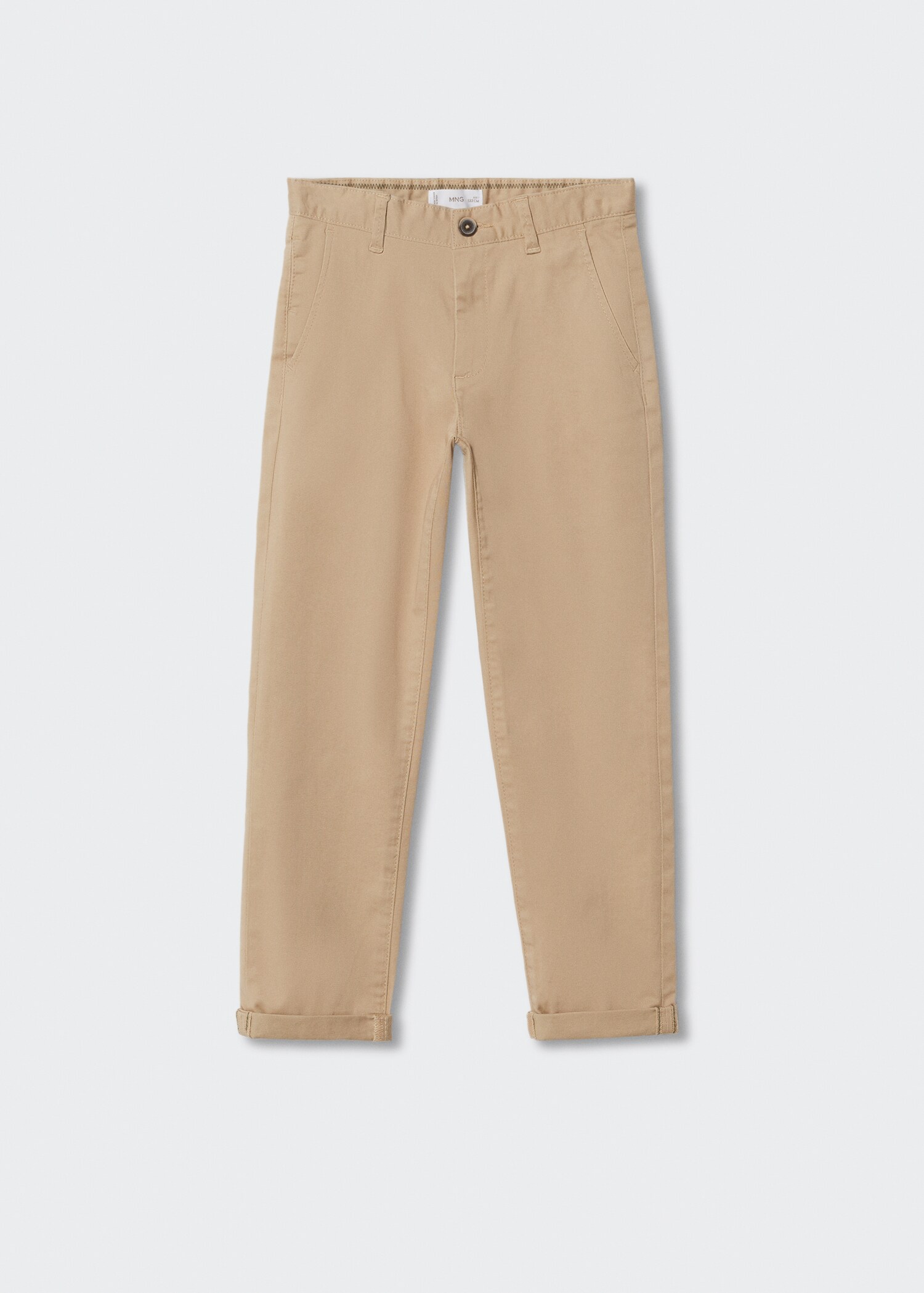 Cotton chinos - General plane