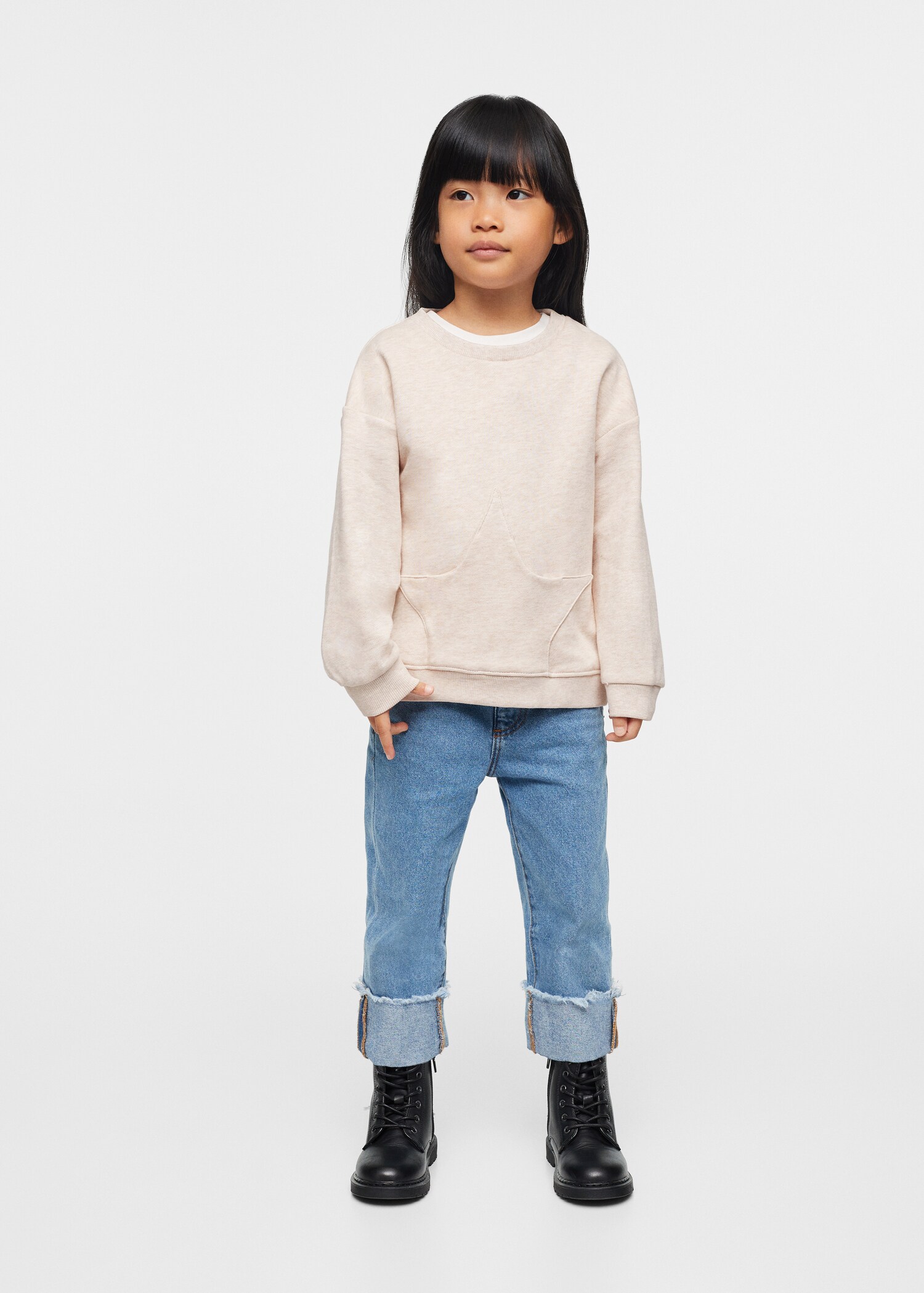 100% cotton sweatshirt - General plane
