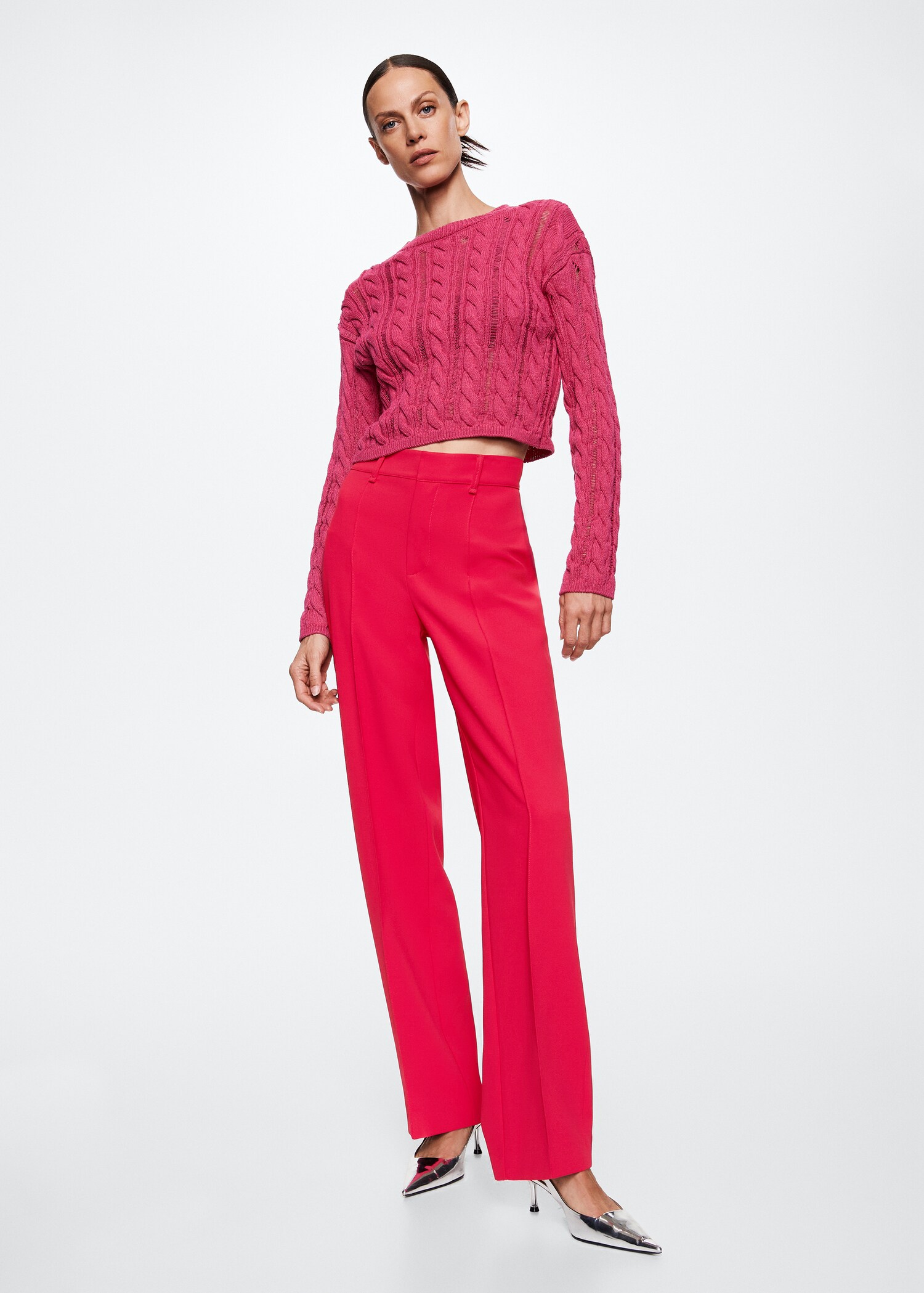 Straight-fit pantalon - Overzichtstekening