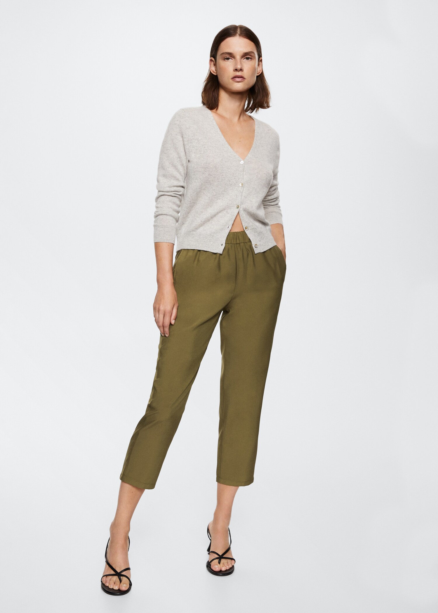 Pantalón cintura elástica - Plano general