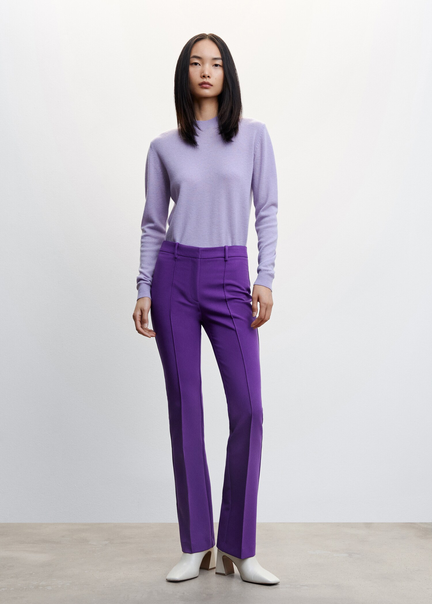 Straight suit pants - General plane