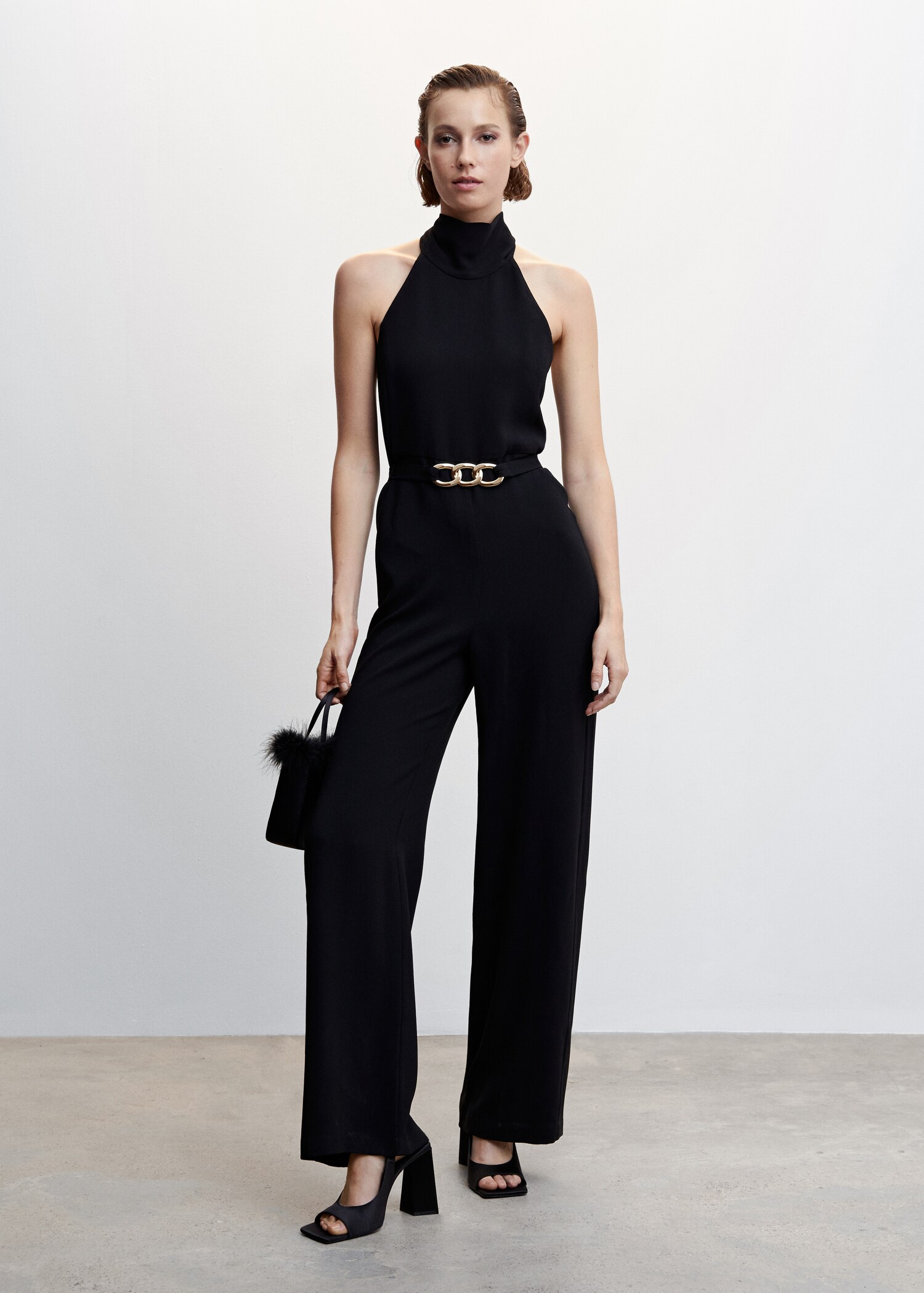 Halter neck jumpsuit - General plane