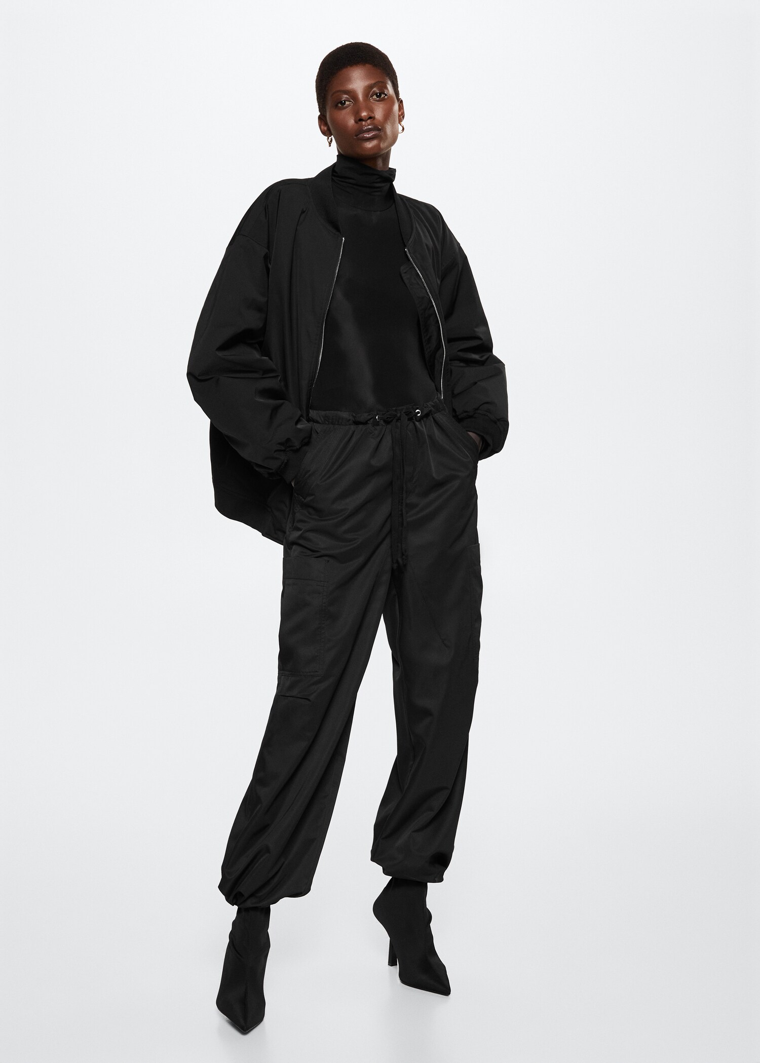 Veste bomber oversize - Plan général