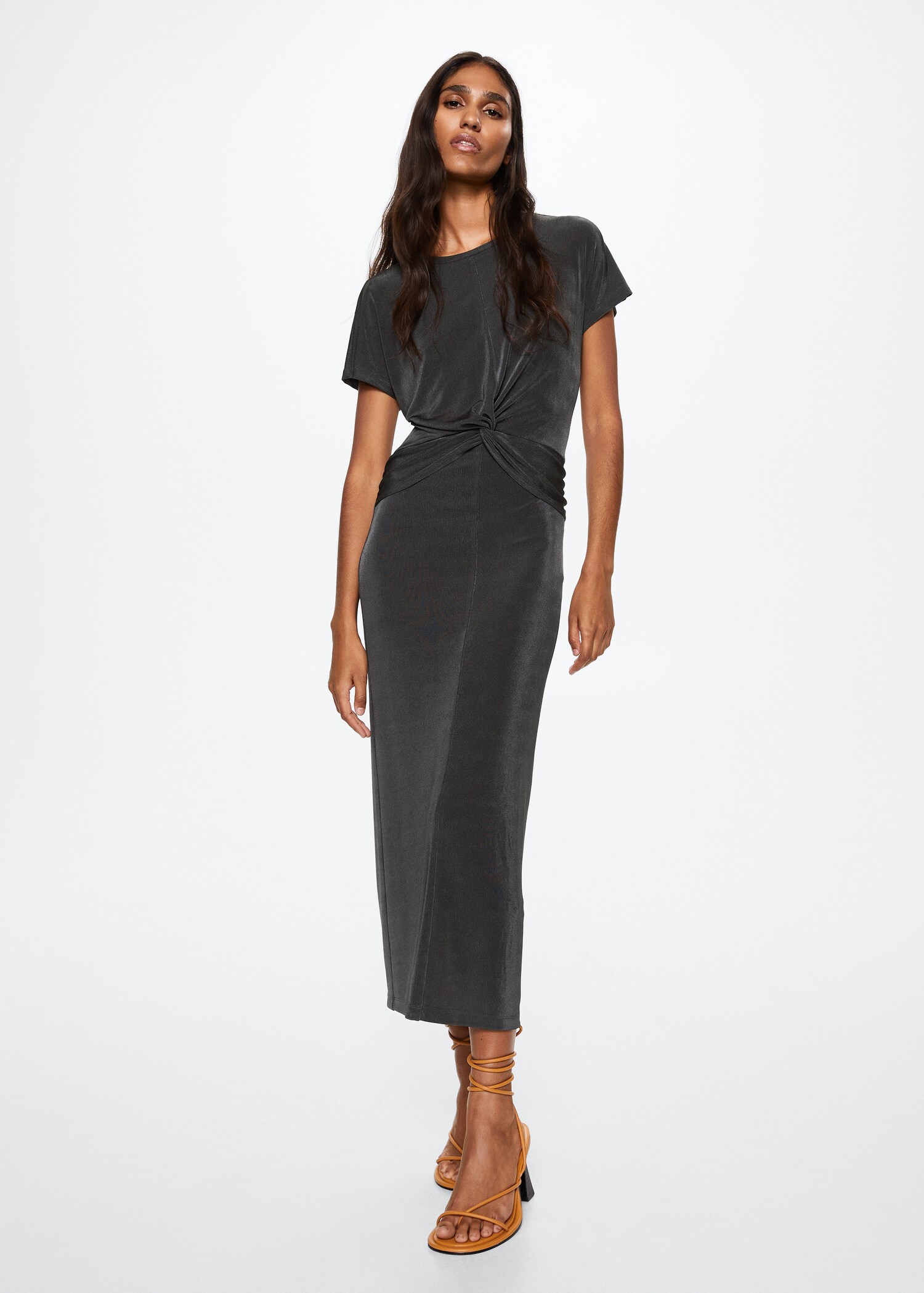 Knot detail dress - General plane