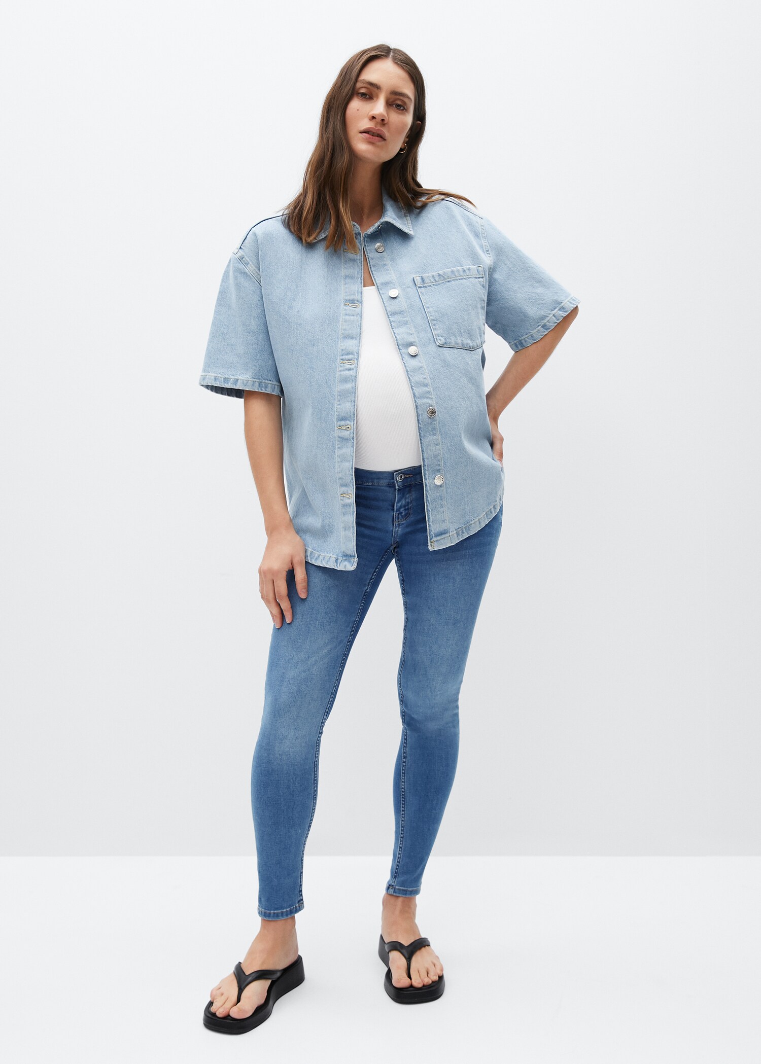 Jeans skinny Maternity - Plano general