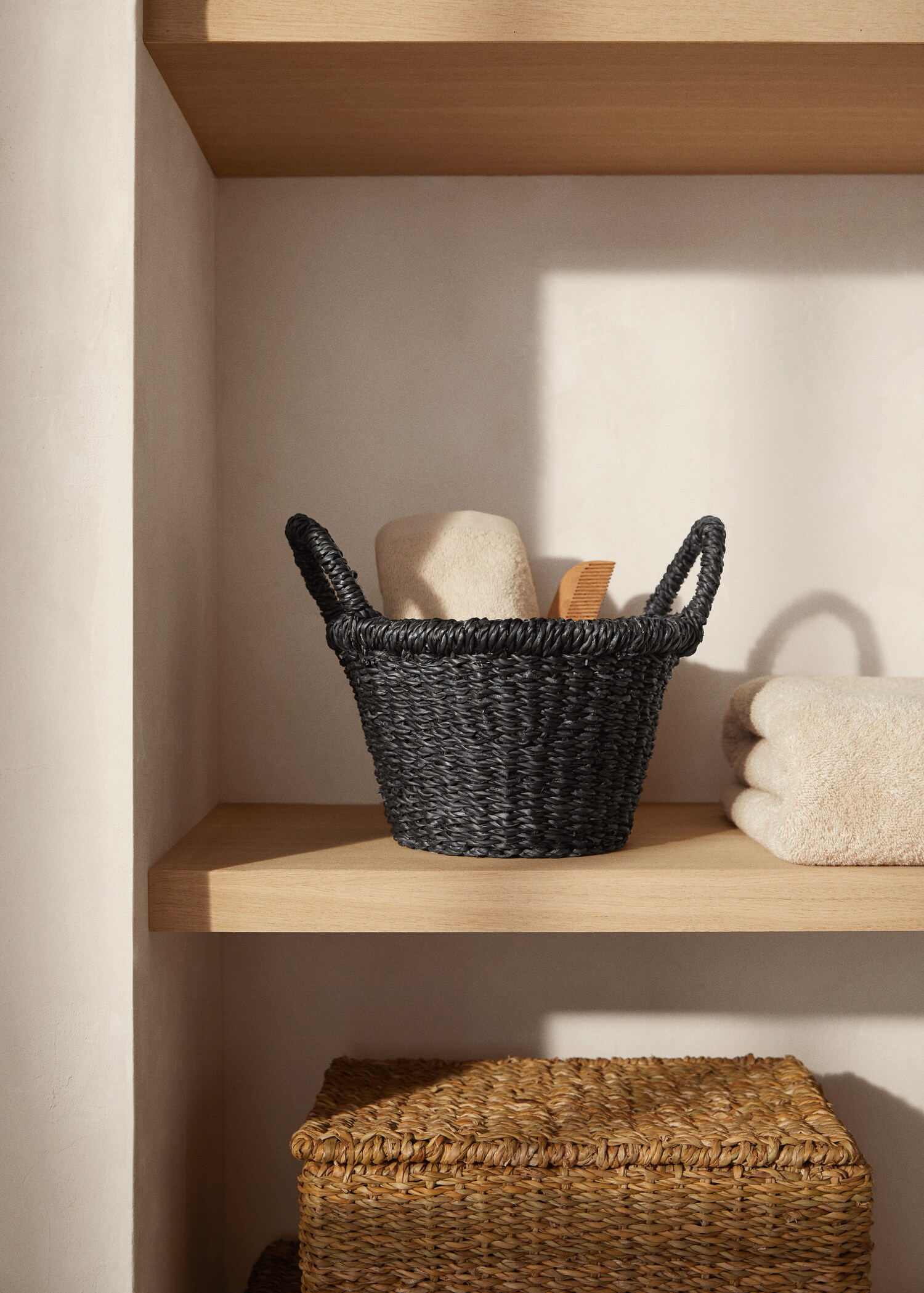 Round basket 25x15x16cm - General plane
