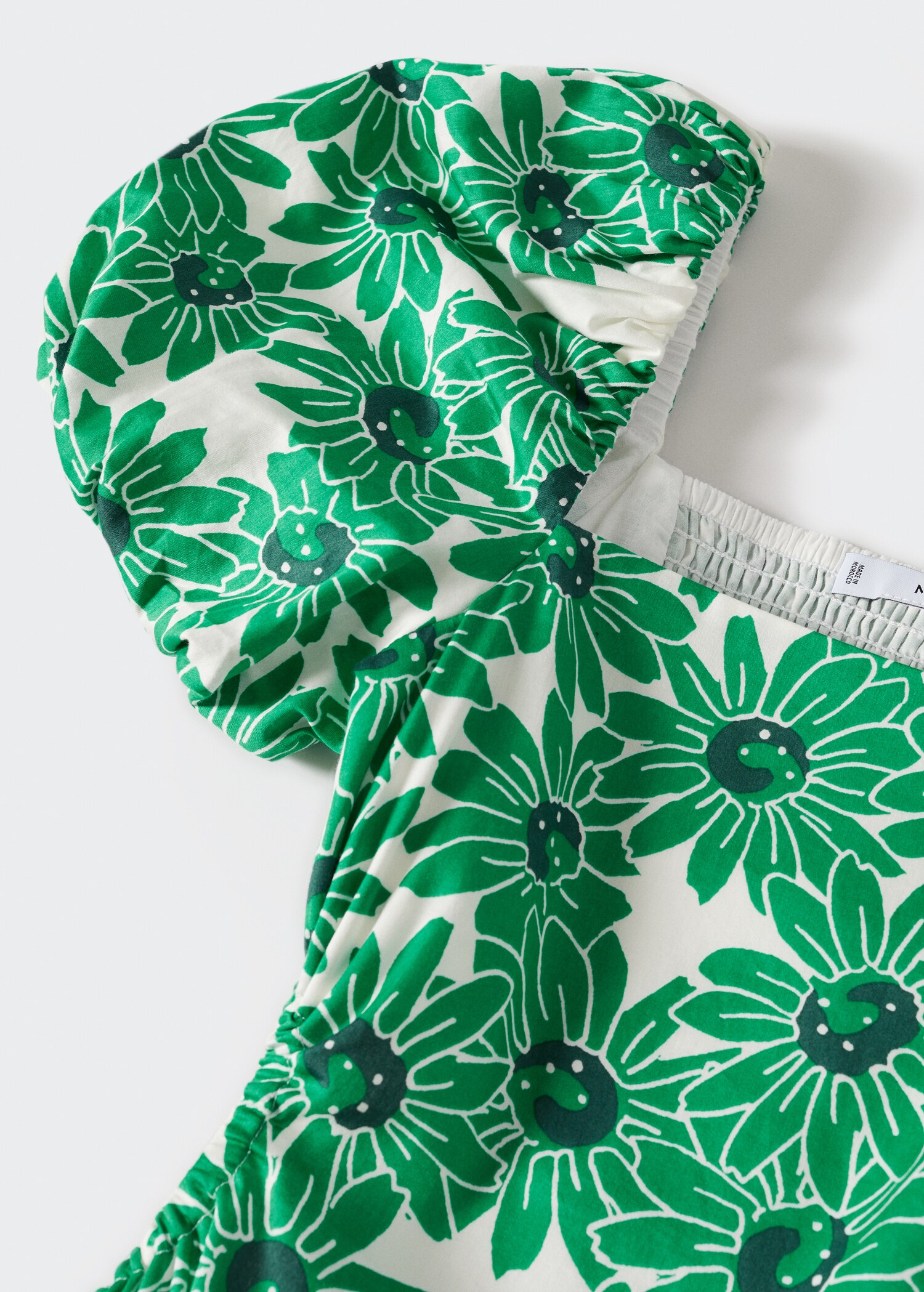 Flowers cotton dress - Details of the article 8