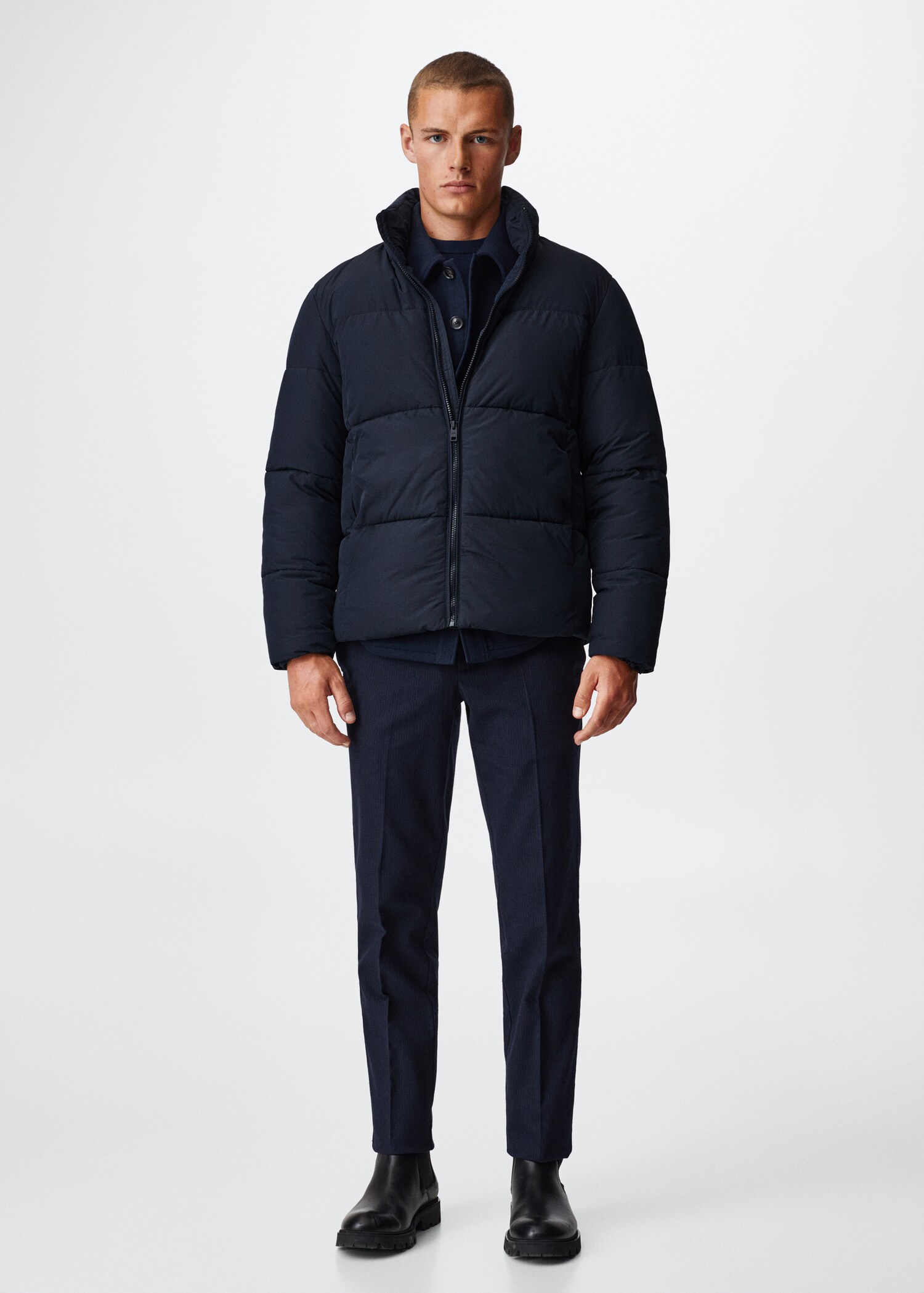 Kurzer thermoregulierender Anorak - Allgemeine Ansicht