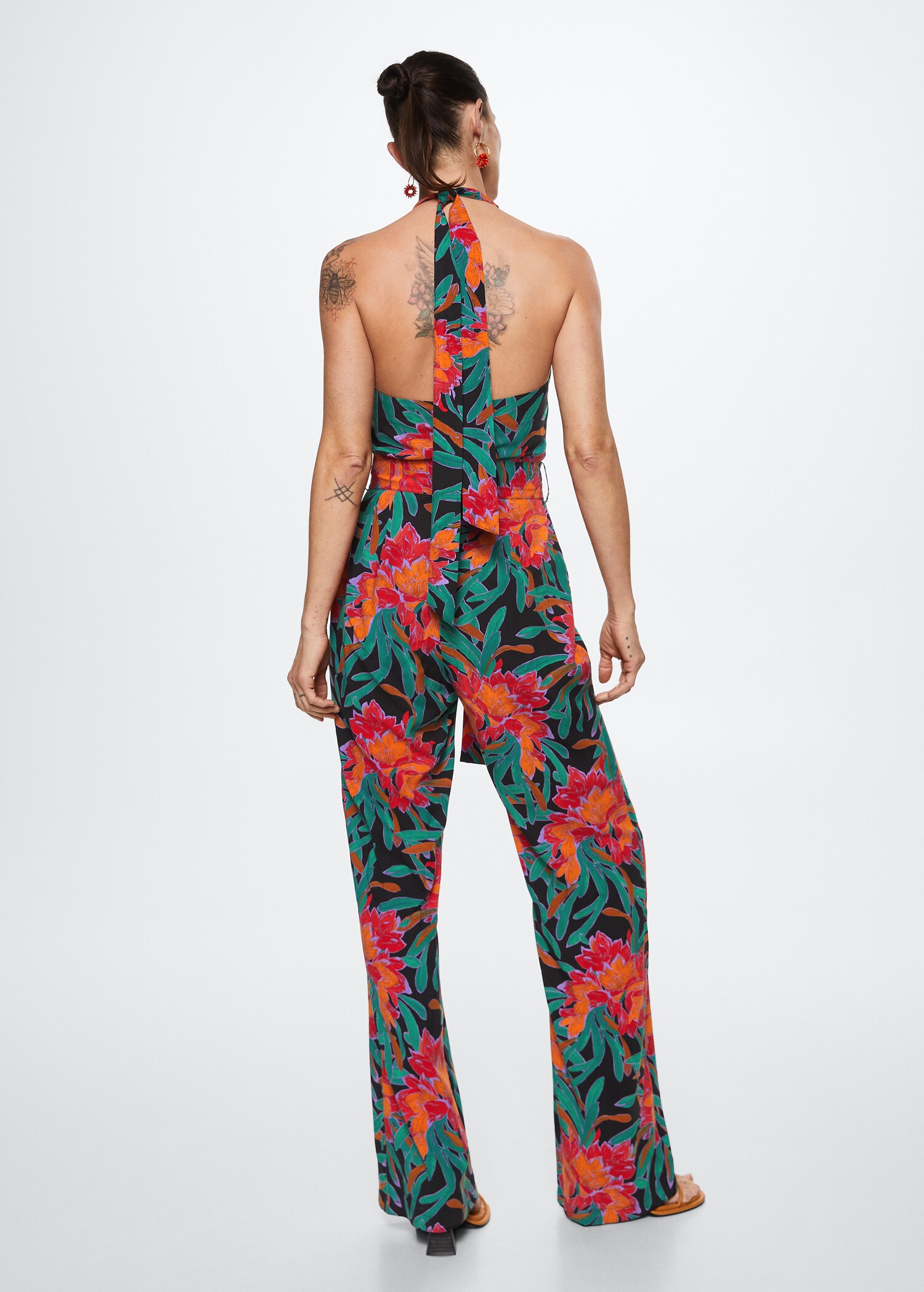 Mono estampado floral - Reverso del artículo