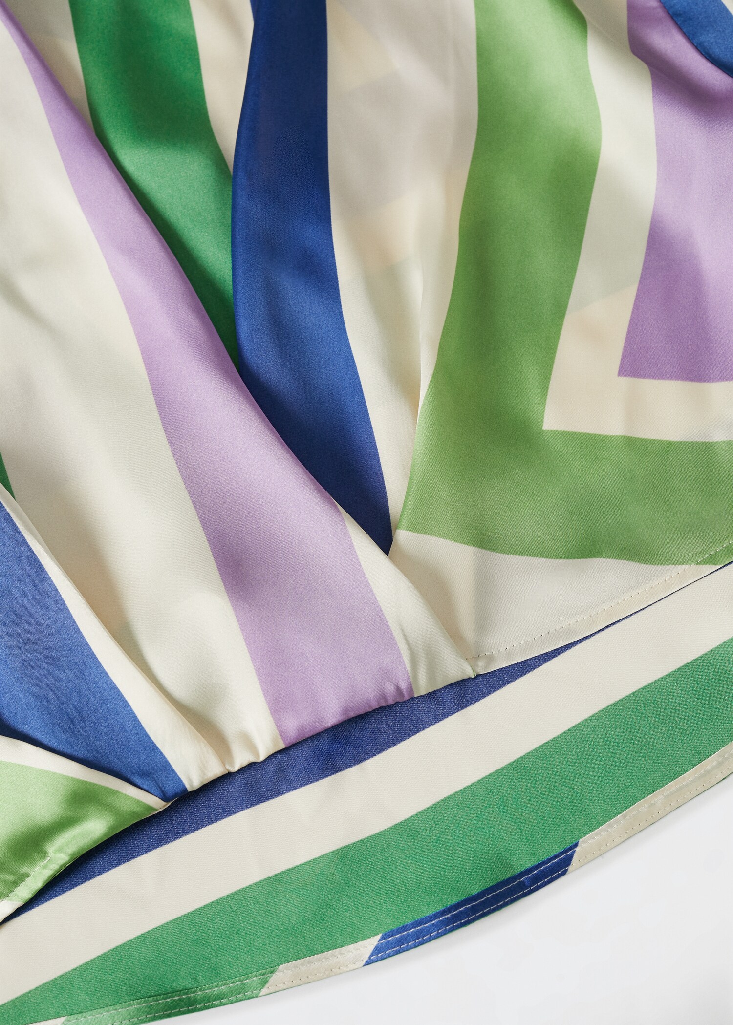 Gestreepte overslagblouse - Detail van het artikel 8