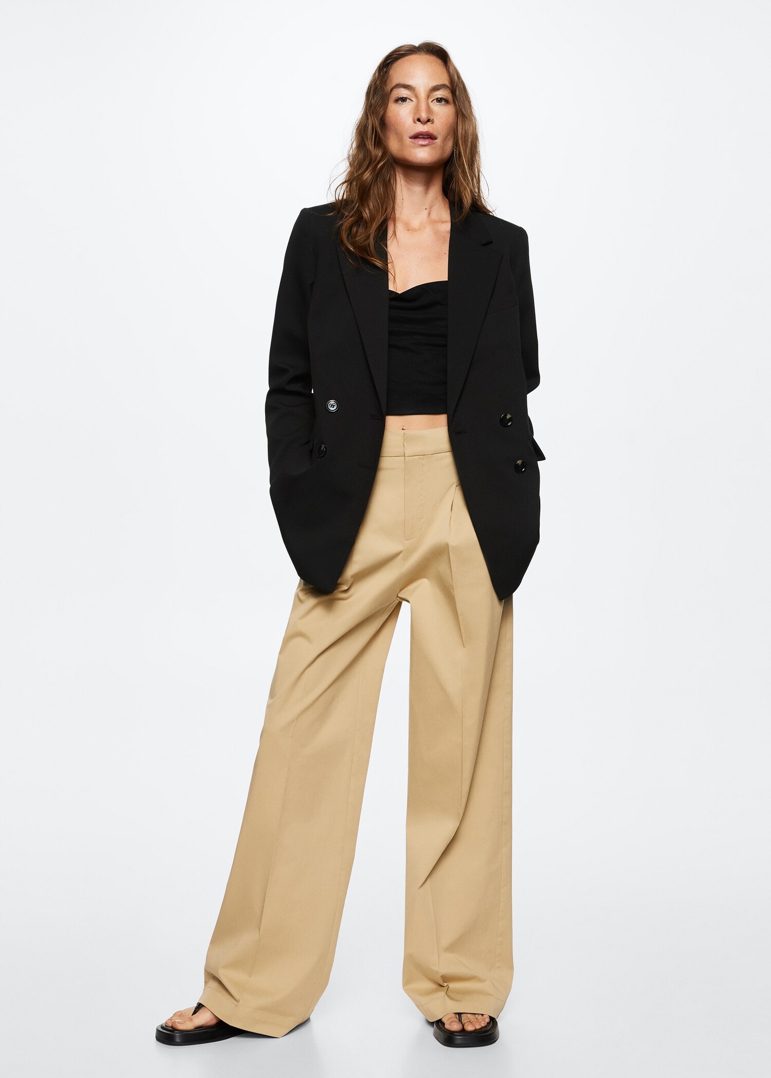 Double-breasted blazer - General plane