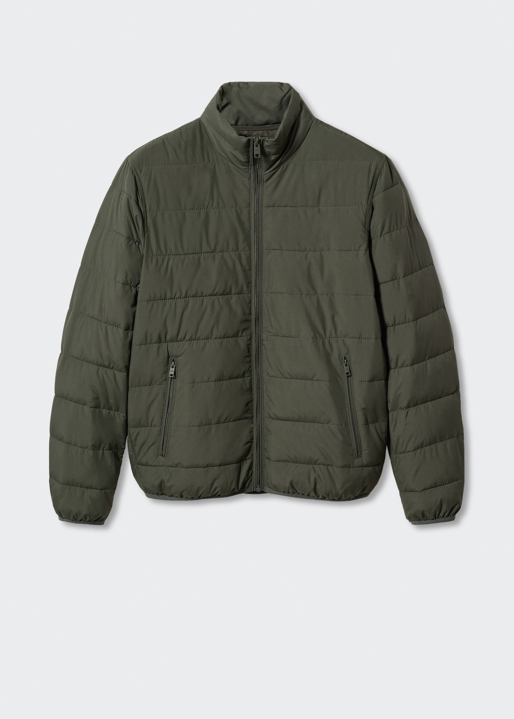 Water repellent padded jacket