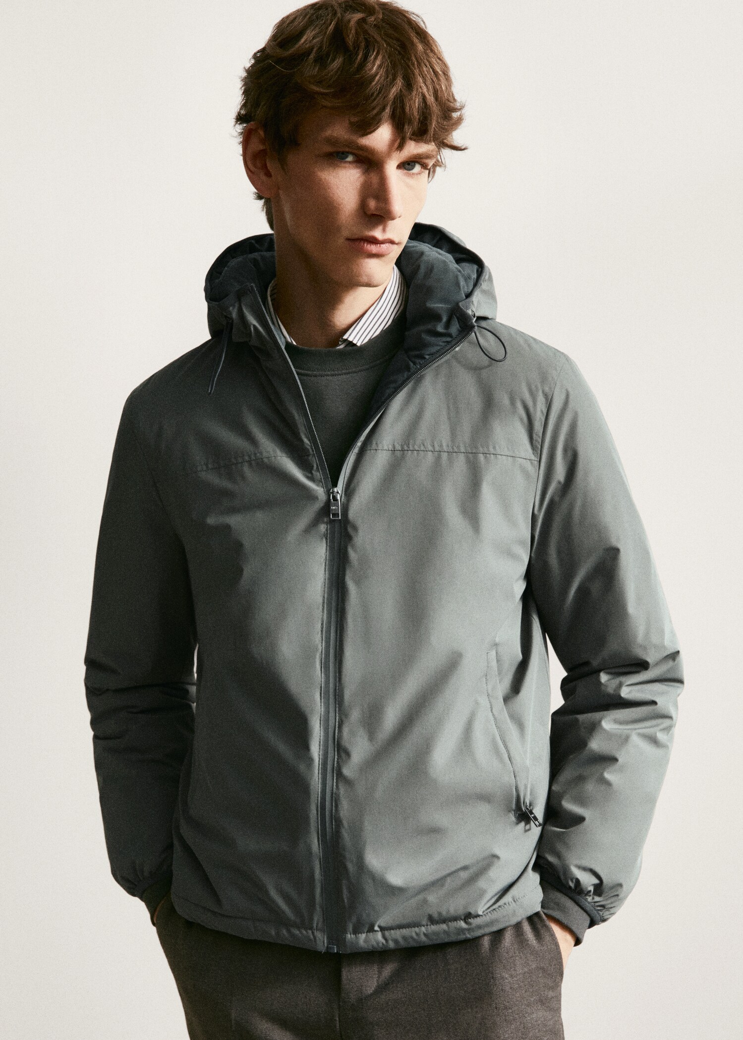Raincoat hooded jacket - Details of the article 5