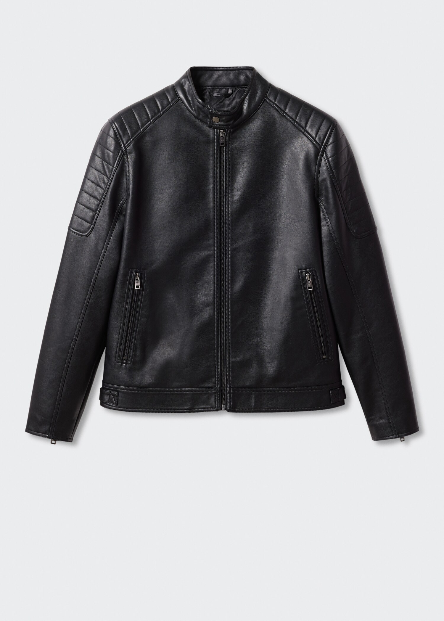 Blouson biker similicuir - Article sans modèle