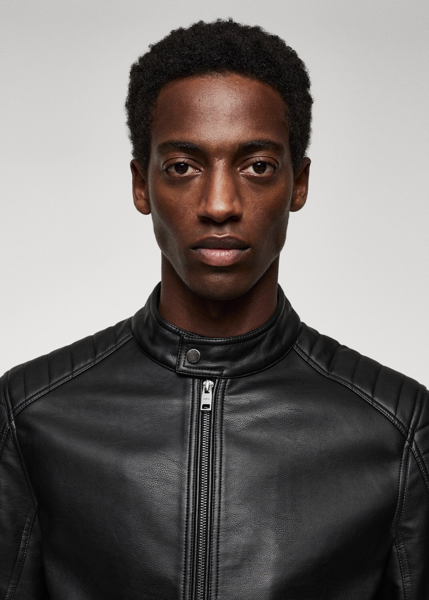 Blouson biker similicuir - Détail de l'article 1