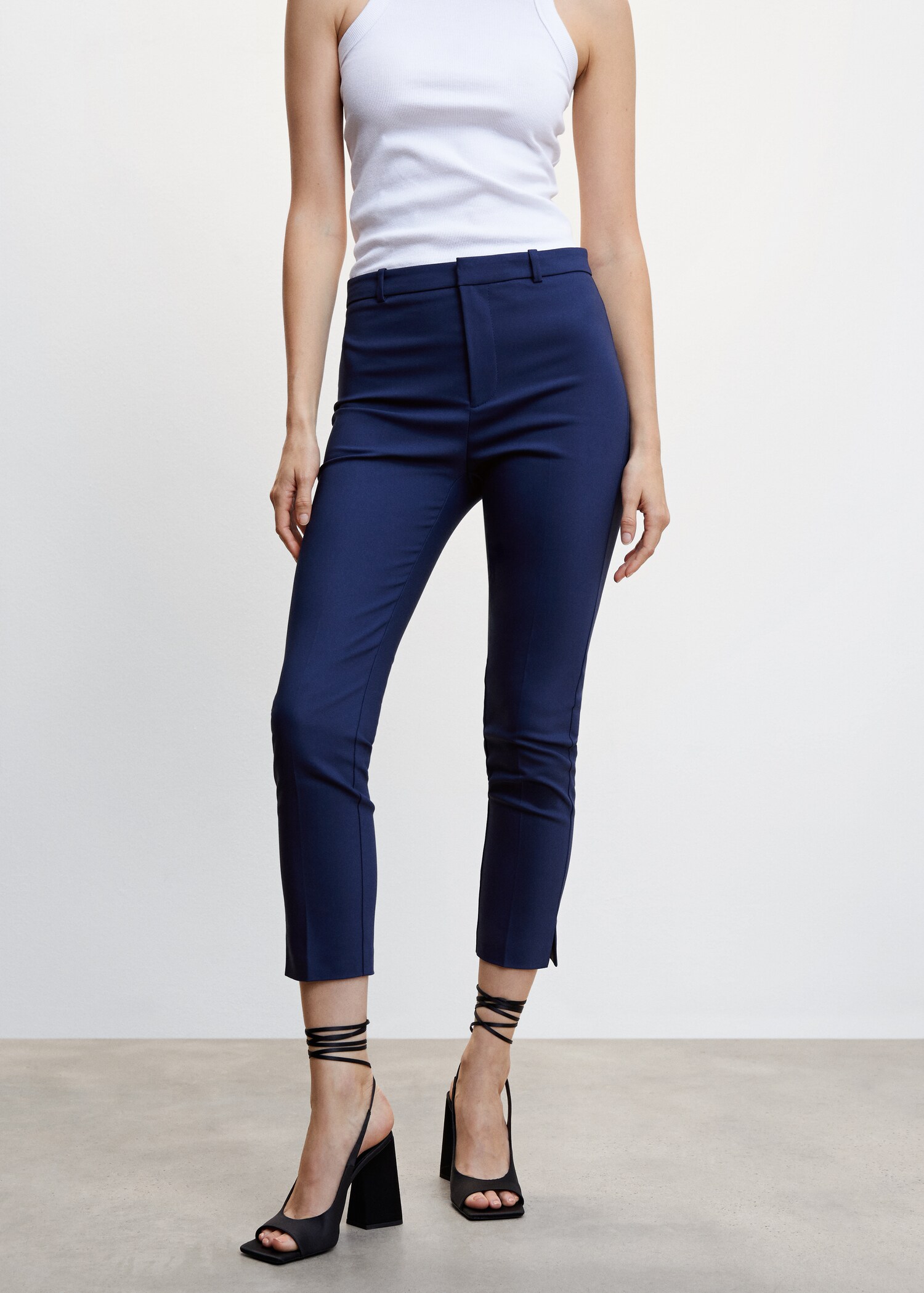 Pantalon de costume skinny - Plan moyen
